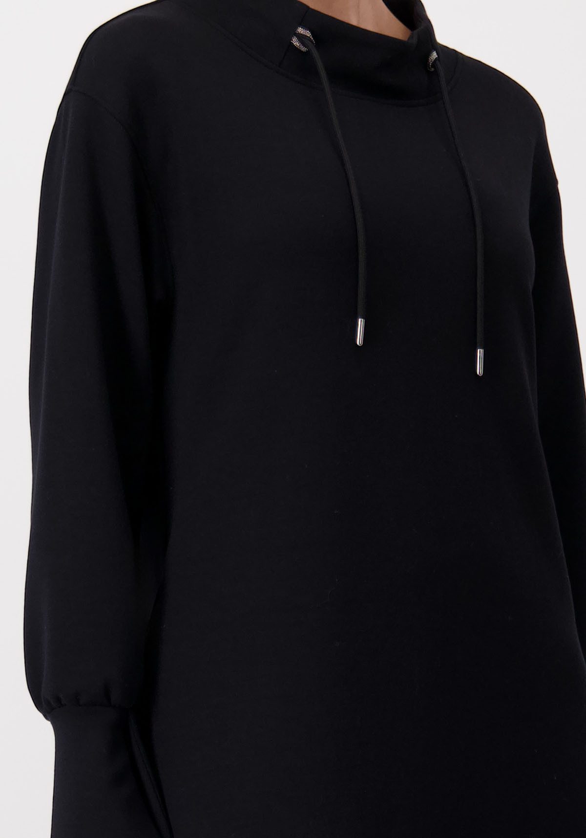 Monari Sweatjurk met opstaande kraag