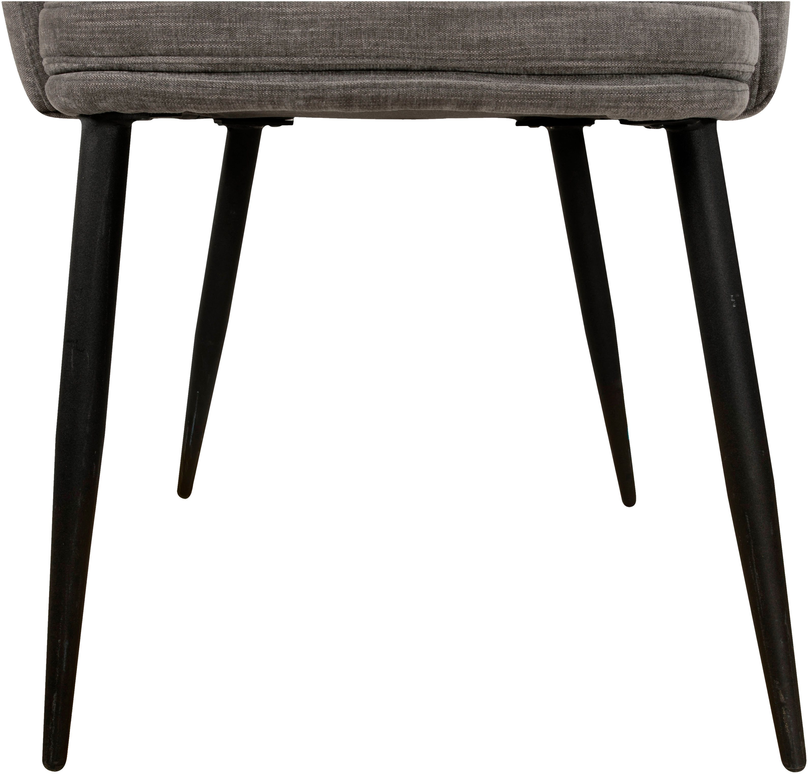 OMG Design Stoel met armleuningen DONNA Zitkuip, comfortabel gepolsterd, eetkamerstoel (set)