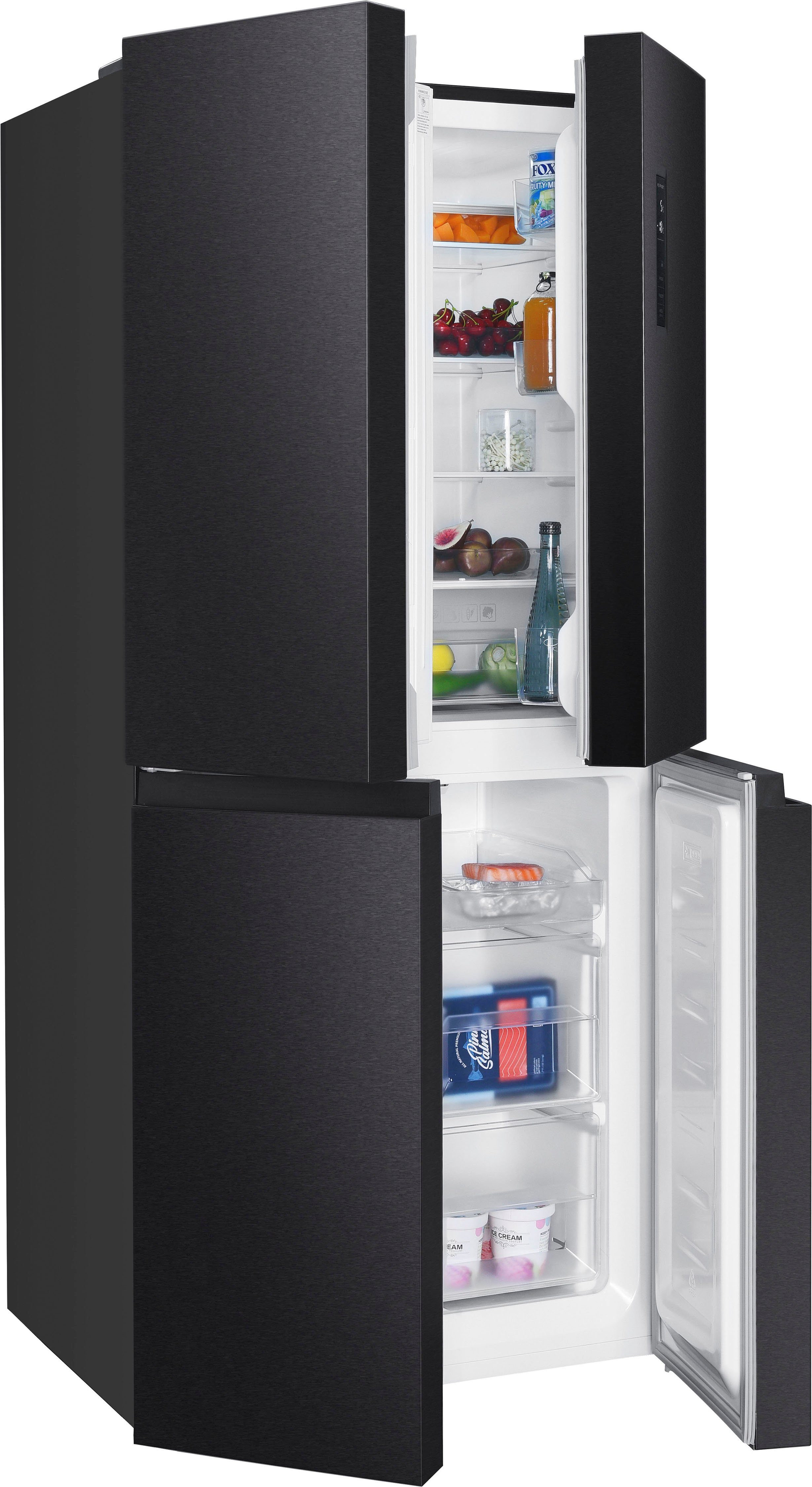 Hanseatic MultiDoor HCDC18080CI NoFrost, display, deuralarm
