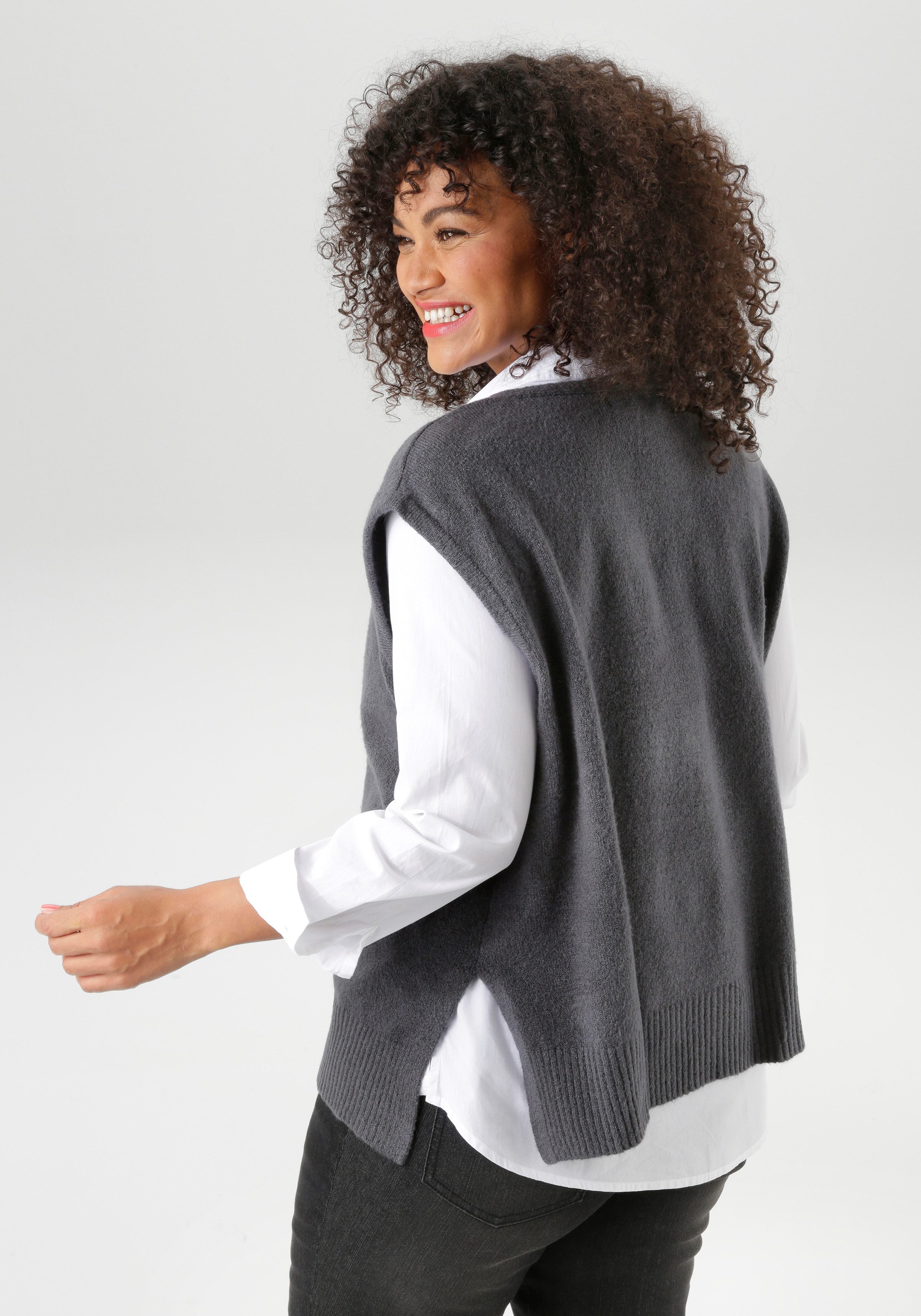 Aniston PLUS Slip-over met v-hals - nieuwe collectie