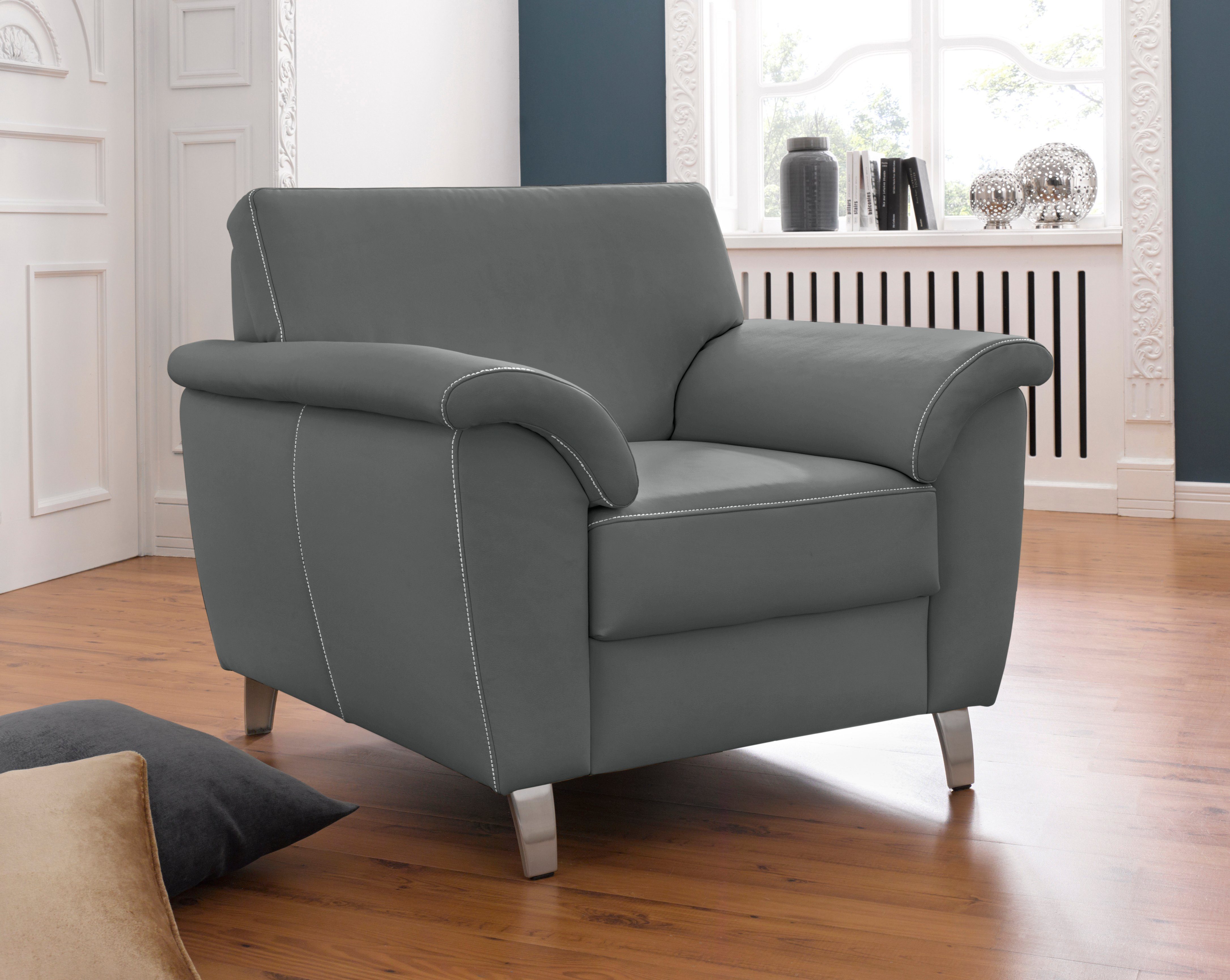 sit&more Fauteuil Texel inclusief binnenvering fauteuils bruin