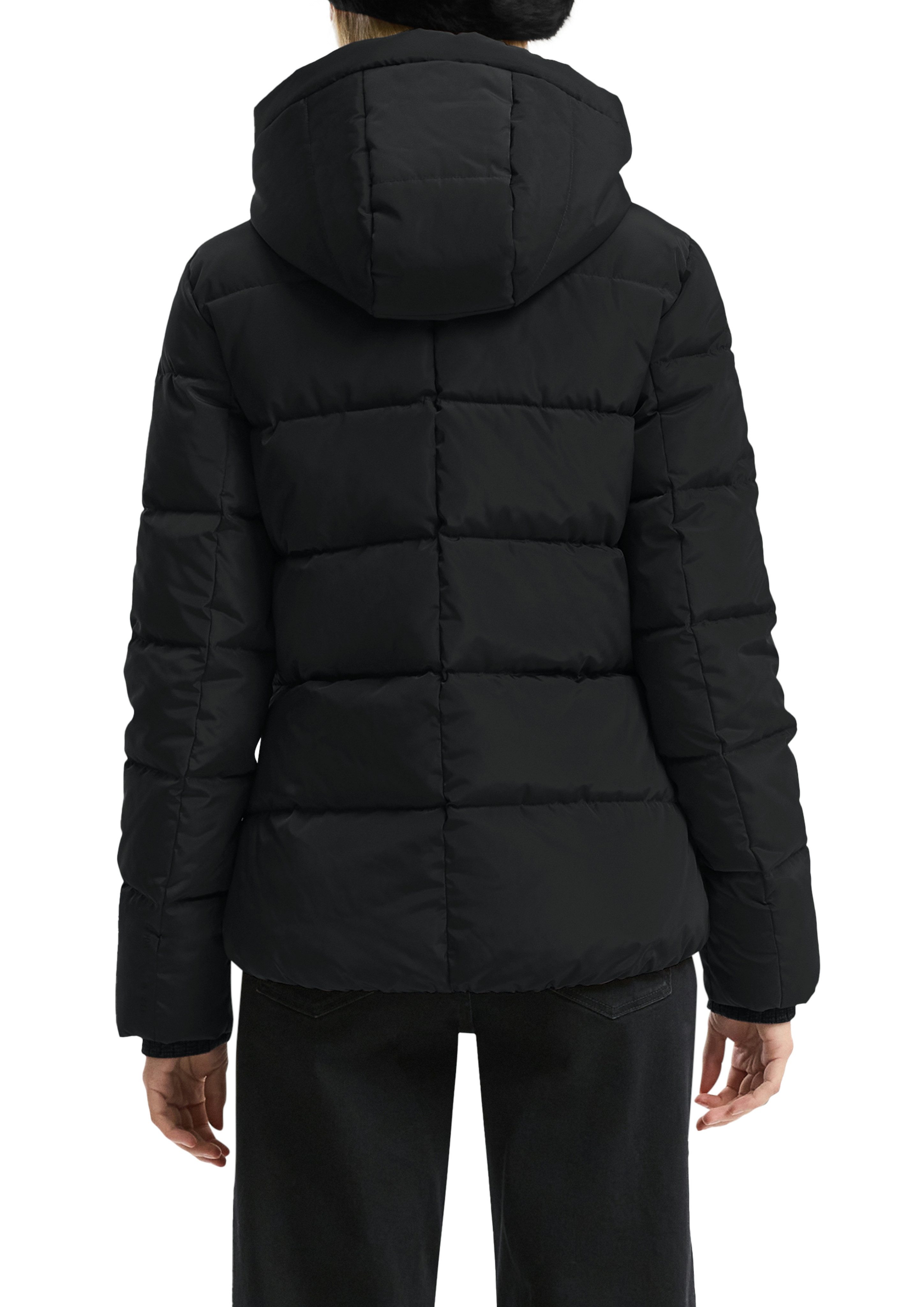Q/S designed by Gewatteerde jas met een capuchon