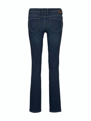 Tom Tailor Rechte jeans Alexa straight met contrasterende stiksels