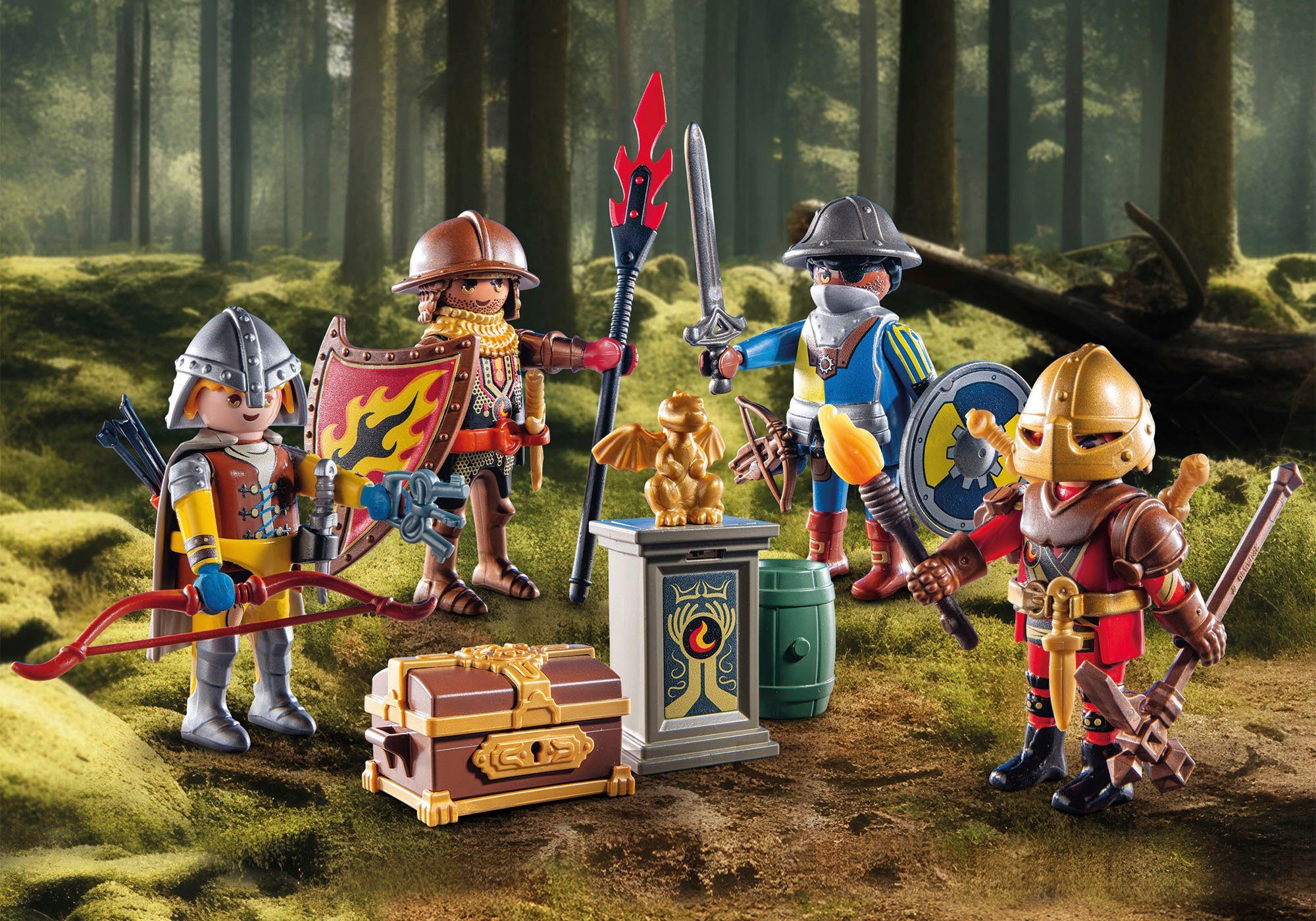 Playmobil® Constructie-speelset Novelmore, ridder van Novelmore (71487), My Figures (45-delig)