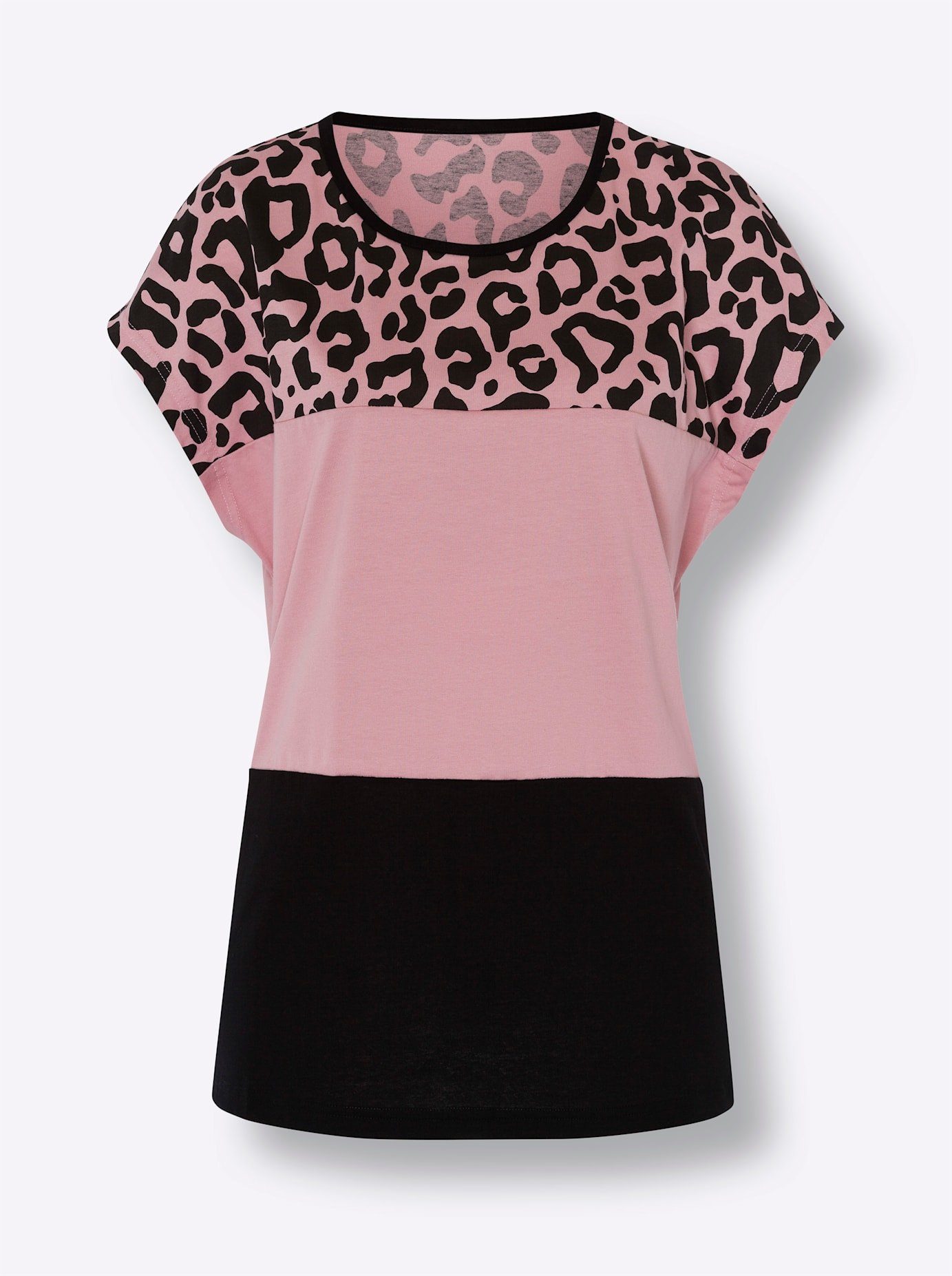 Classic Basics Shirt met ronde hals (1-delig)