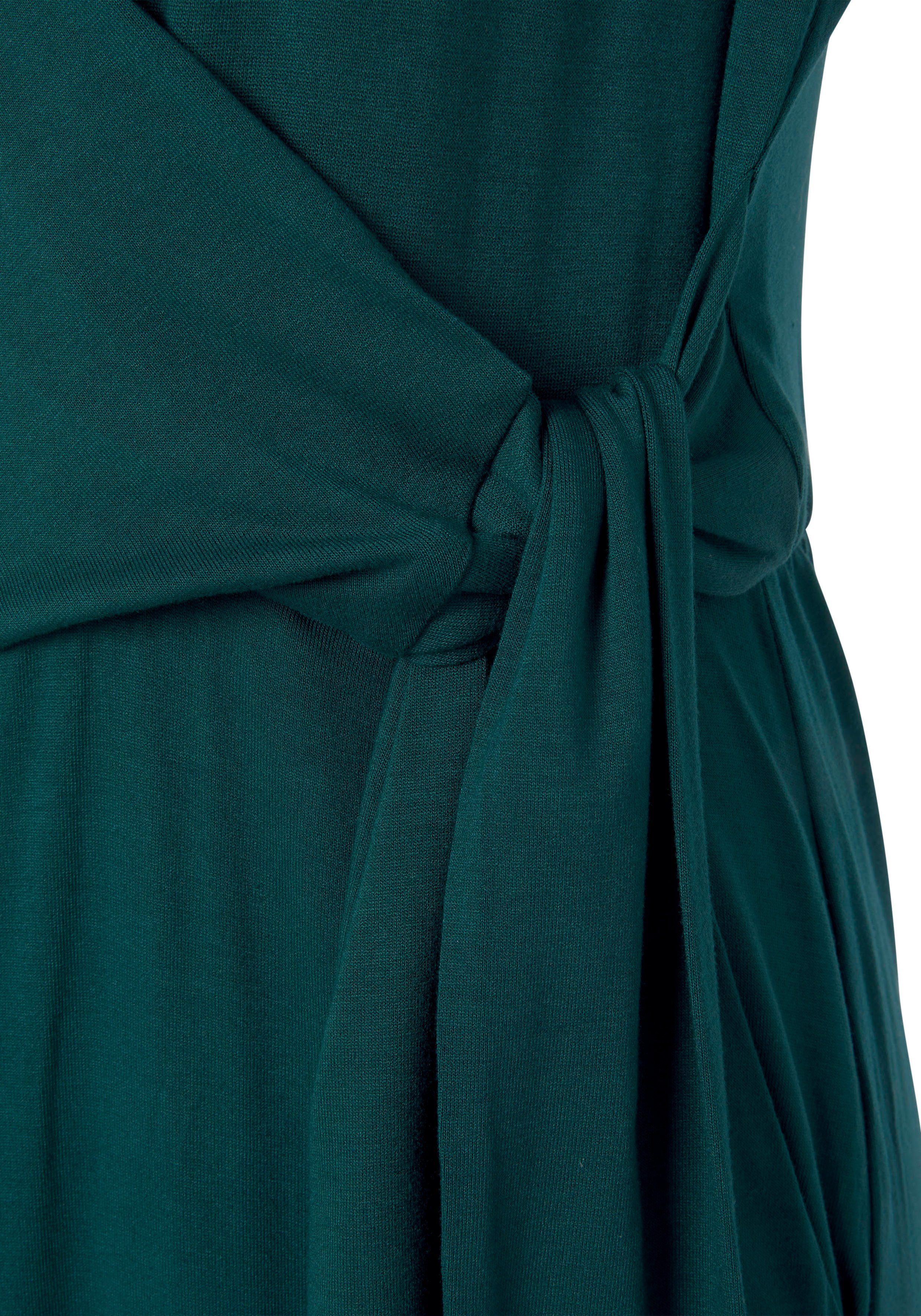 Lascana Jumpsuit in culotte-stijl met knoopdetail in de taille elegante jumpsuit feestelijk