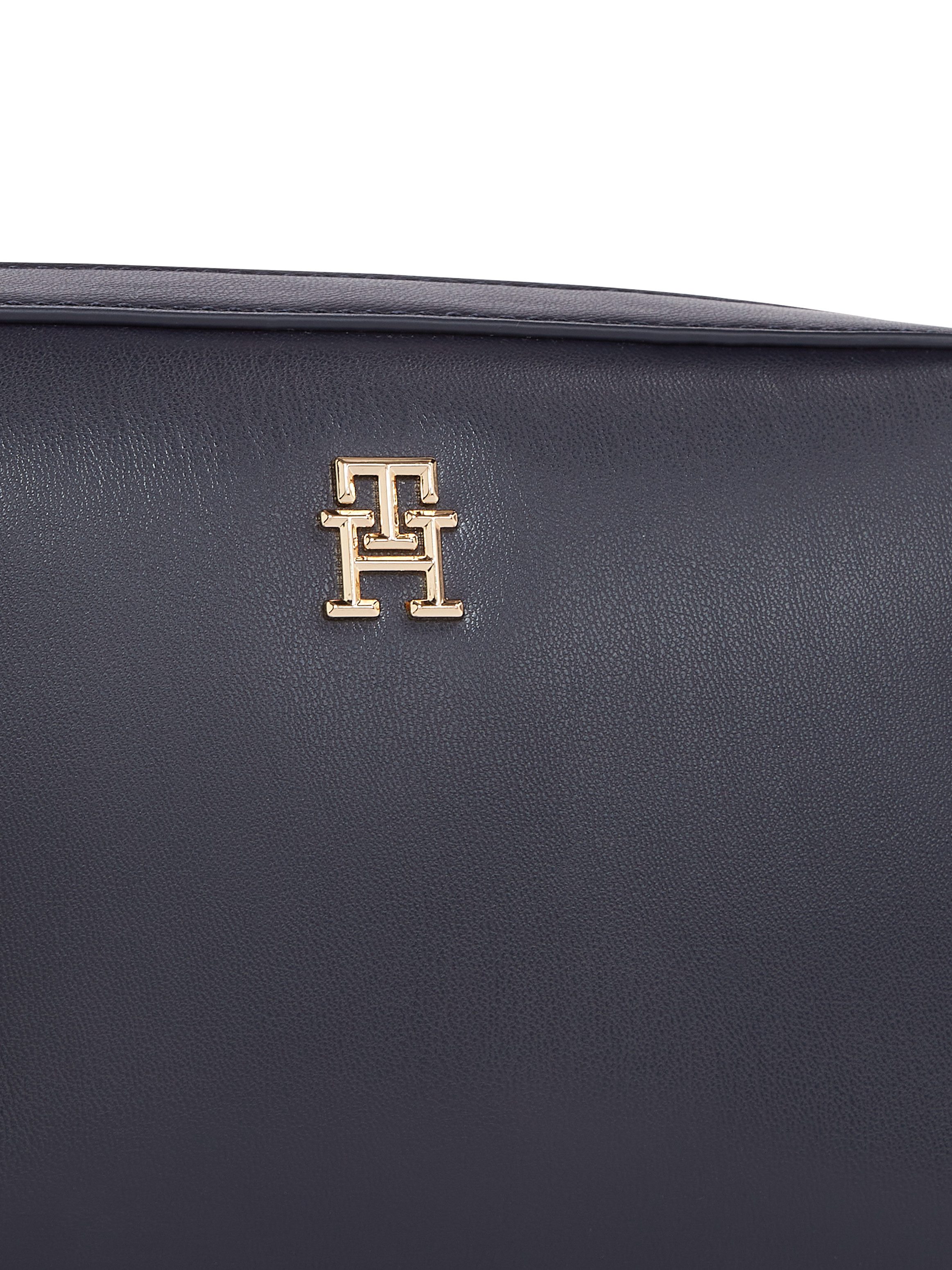 Tommy Hilfiger Schoudertas TH DISTINCT CAMERA BAG CORP dames handtas schoudertas mini tas met th-label