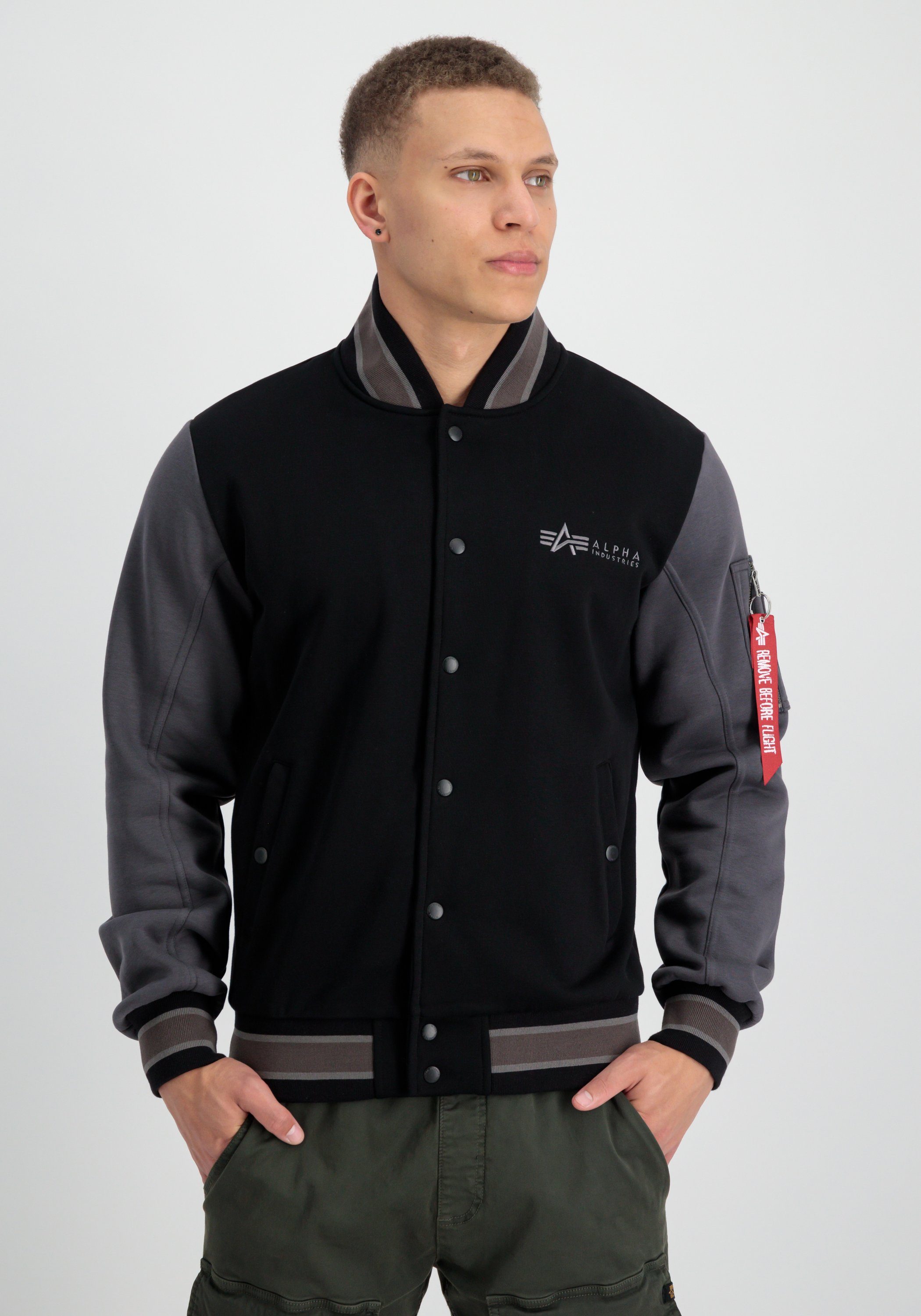 Alpha Industries Sweater Alpha Industries Men - Outdoor Jackets Varsity Sweat Jacket ML