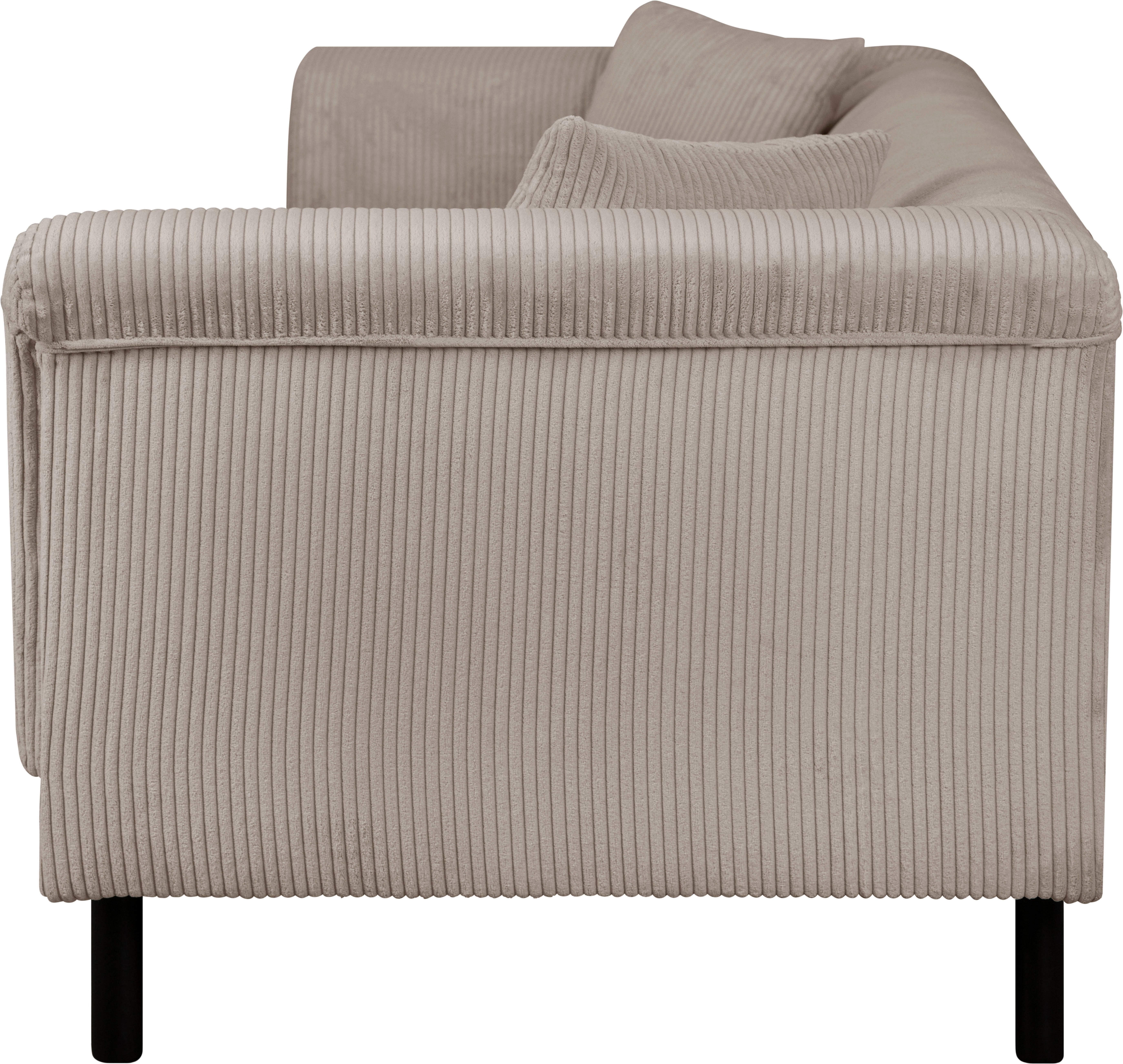 INOSIGN 2-zitsbank AGNIA BxDxH: 180x85x71 cm incl. sierkussens, ook in cord en bouclé