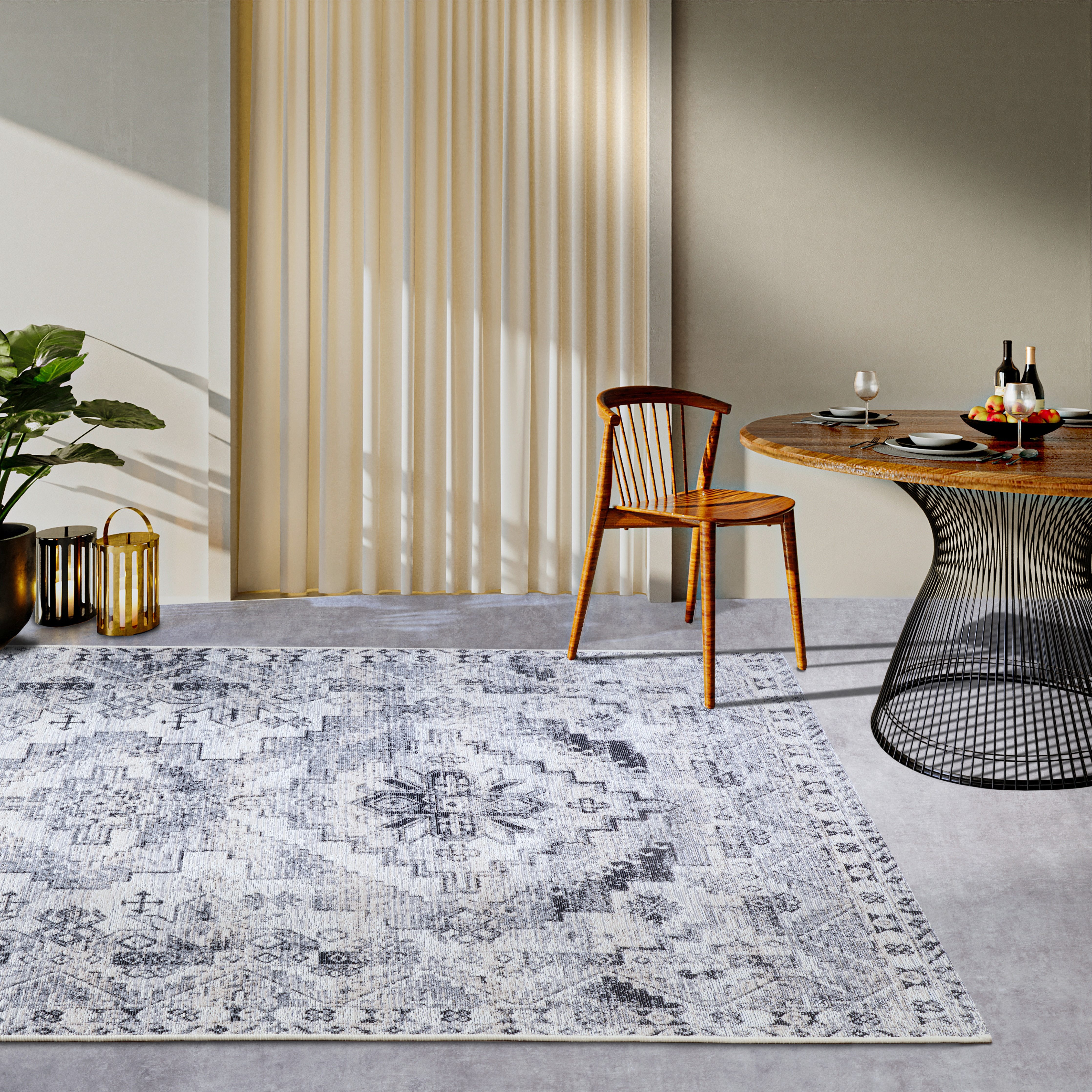 Villeroy & Boch Outdoorkleed Esther Buiten, vlakweefsel, weerbestendig, balkon, tuin, klassiek, terras