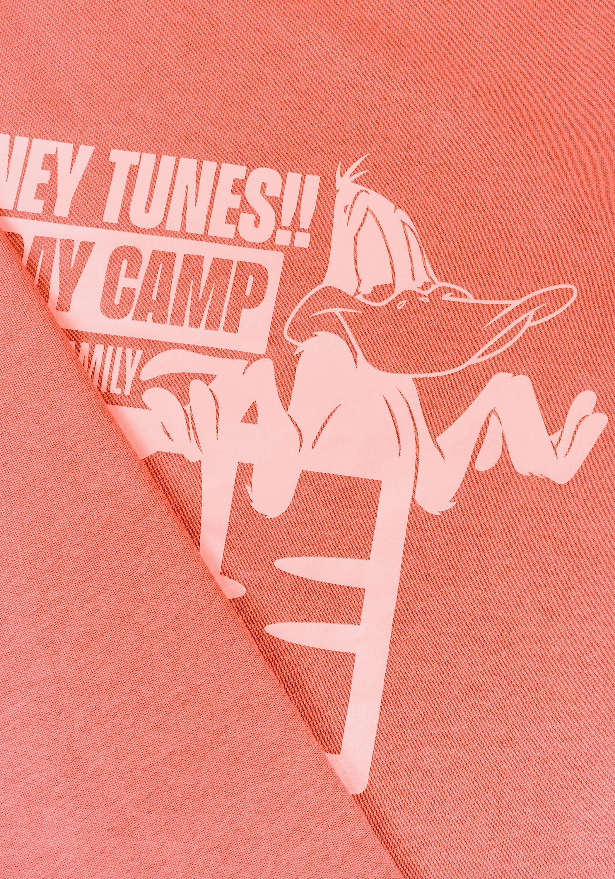 Capelli New York Hoodie Holiday Camp - Daffy Duck licentiedesign op voor- en achterkant.