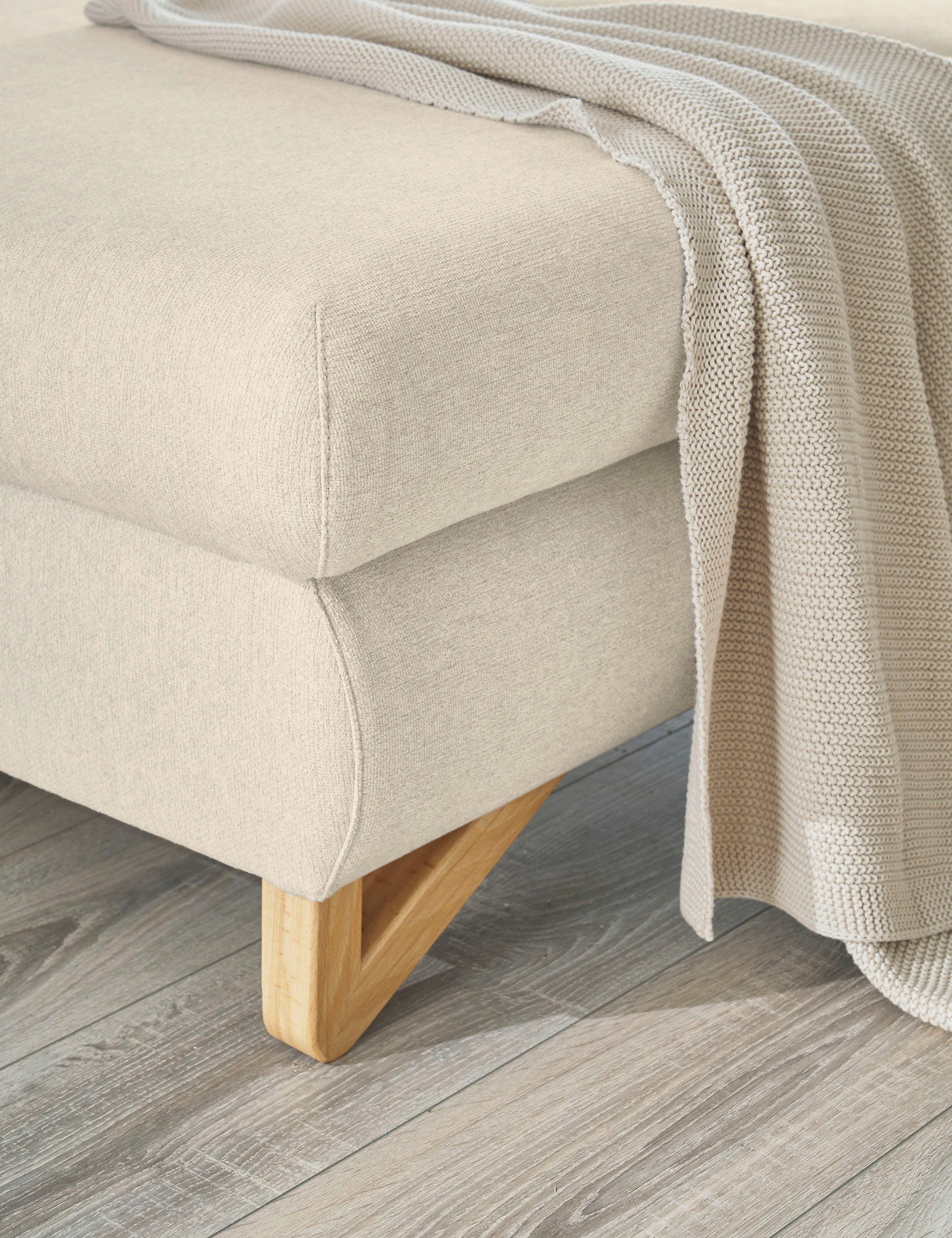 INOSIGN Slaapbank City/Giron comfortabele slaapbank (ligoppervlak 245 x 138 cm) en bedlade