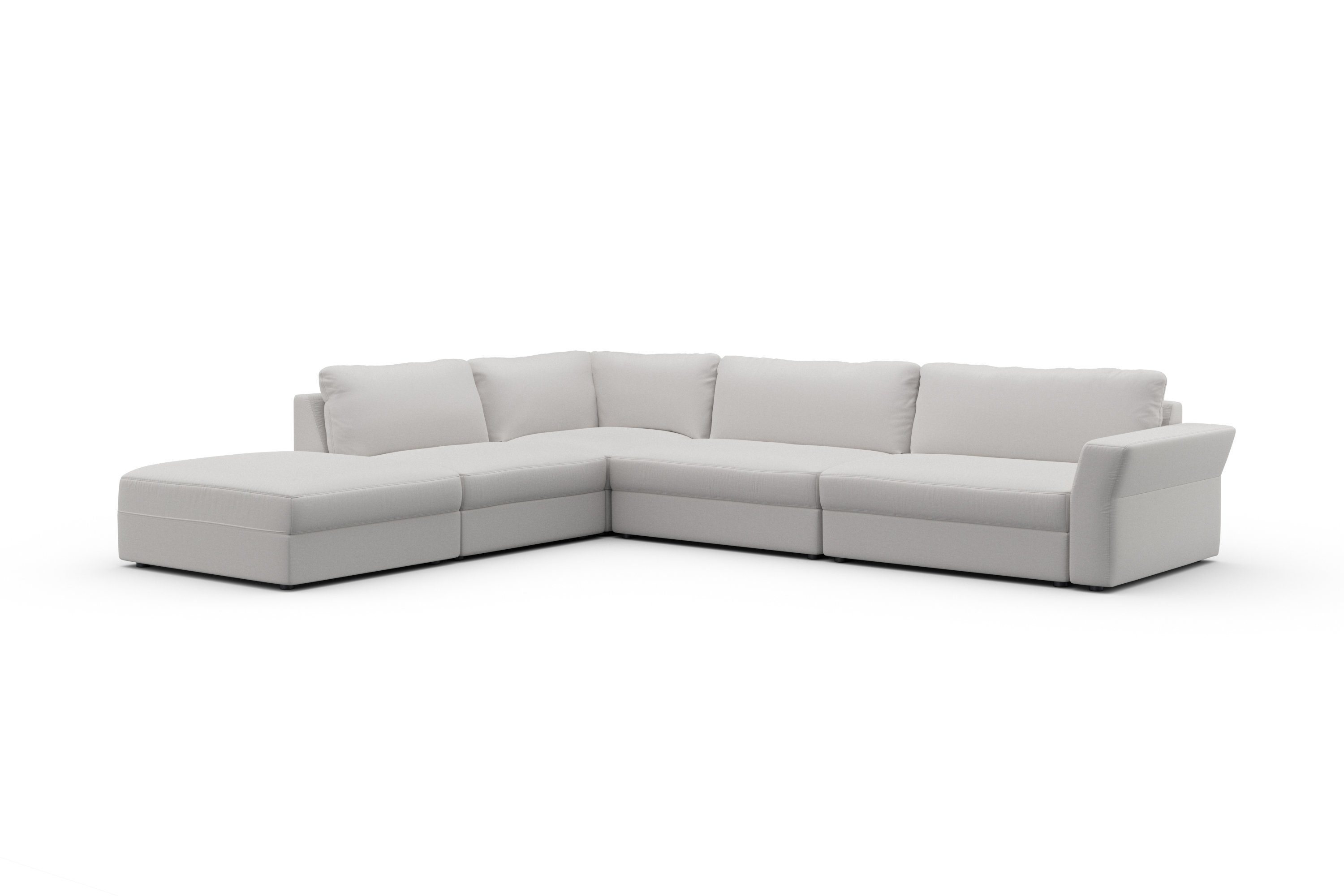 sit&more Hoekbank Cadabra L-vorm Breedte 356 cm, met zitdiepteverstelling