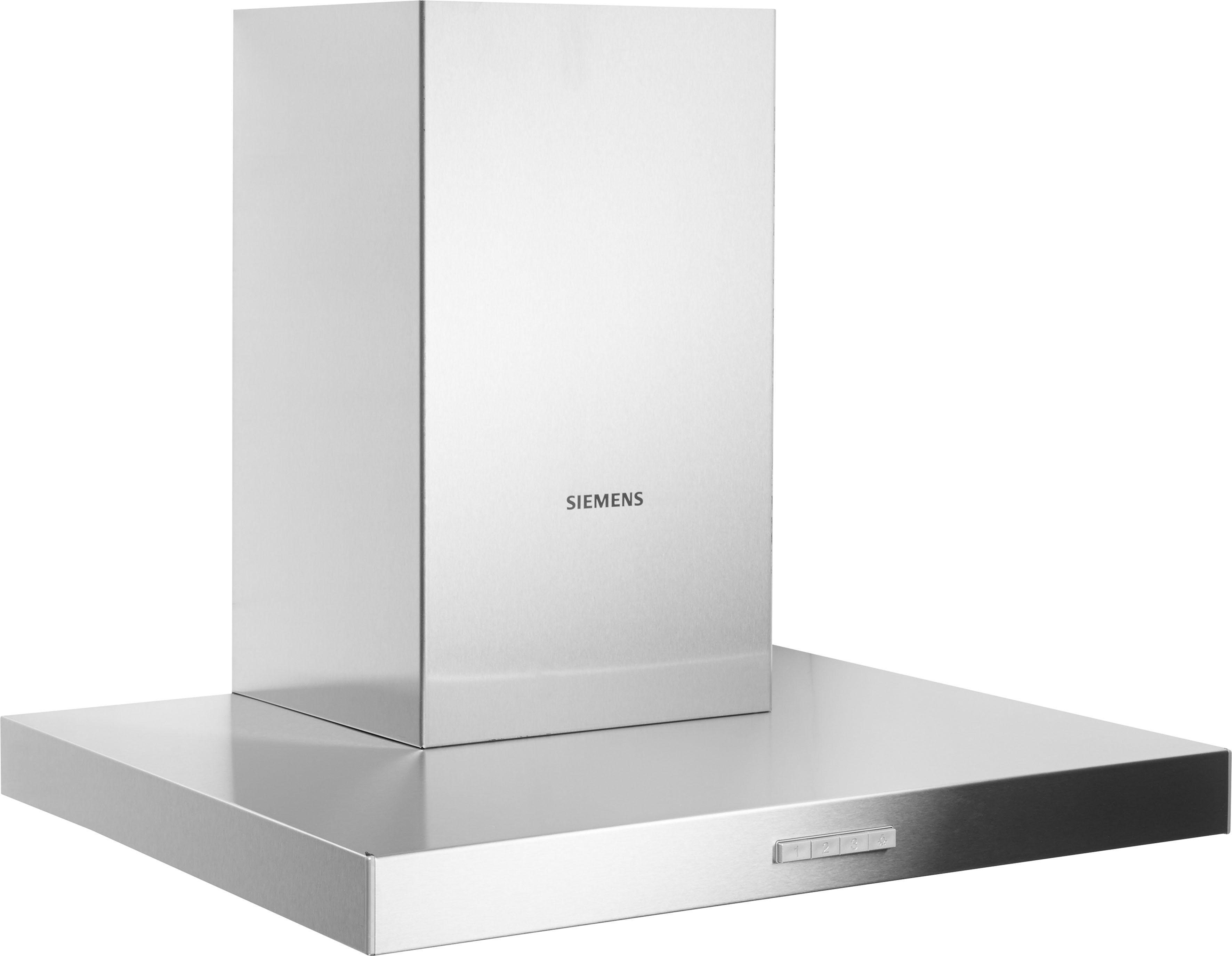 SIEMENS Wandkap LC64BBC50 afzuigkappen zilver
