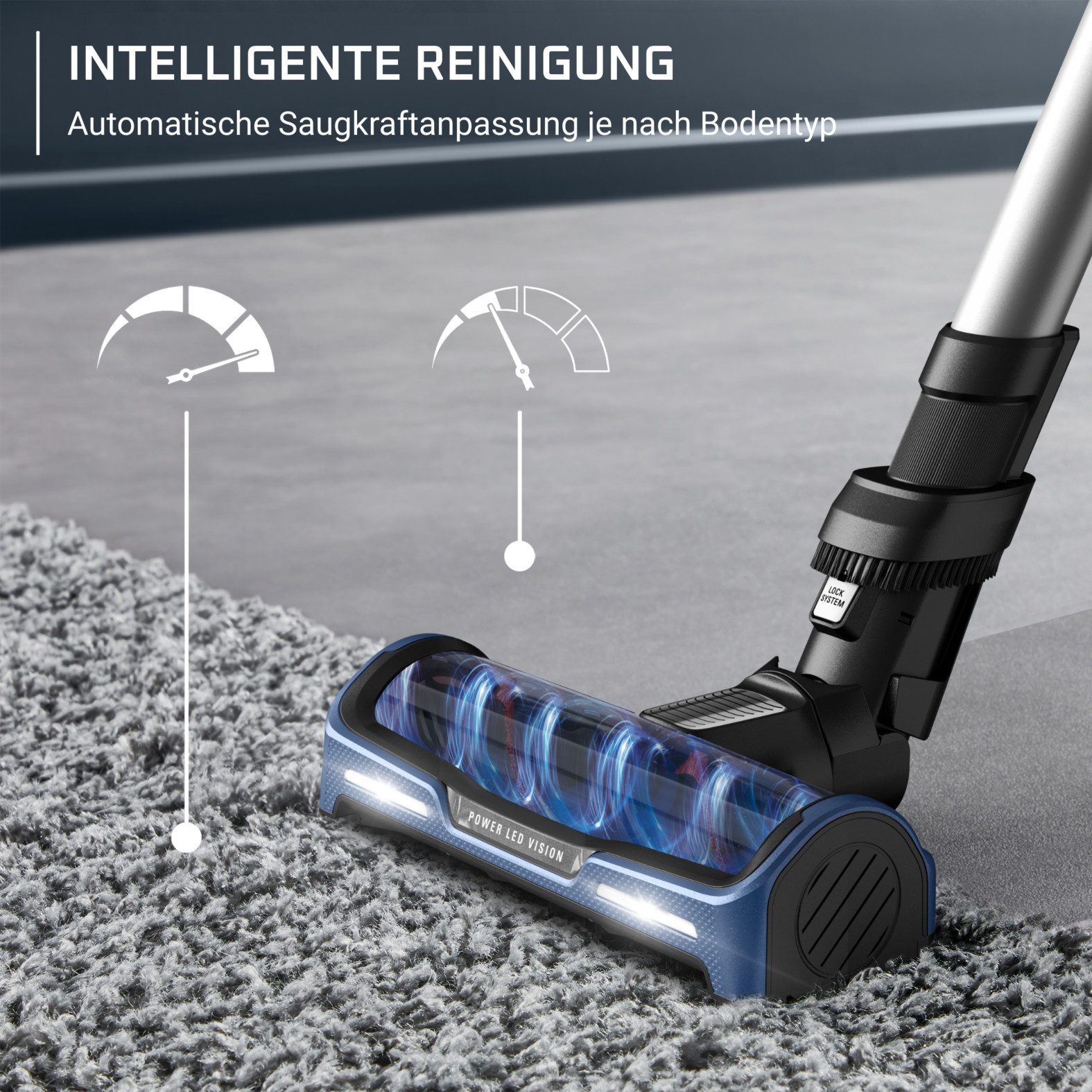 Rowenta Snoerloze hand- en steelstofzuiger X-Force Flex 14.60 Aqua, krachtig, duurzame accu, flexibele scharnier
