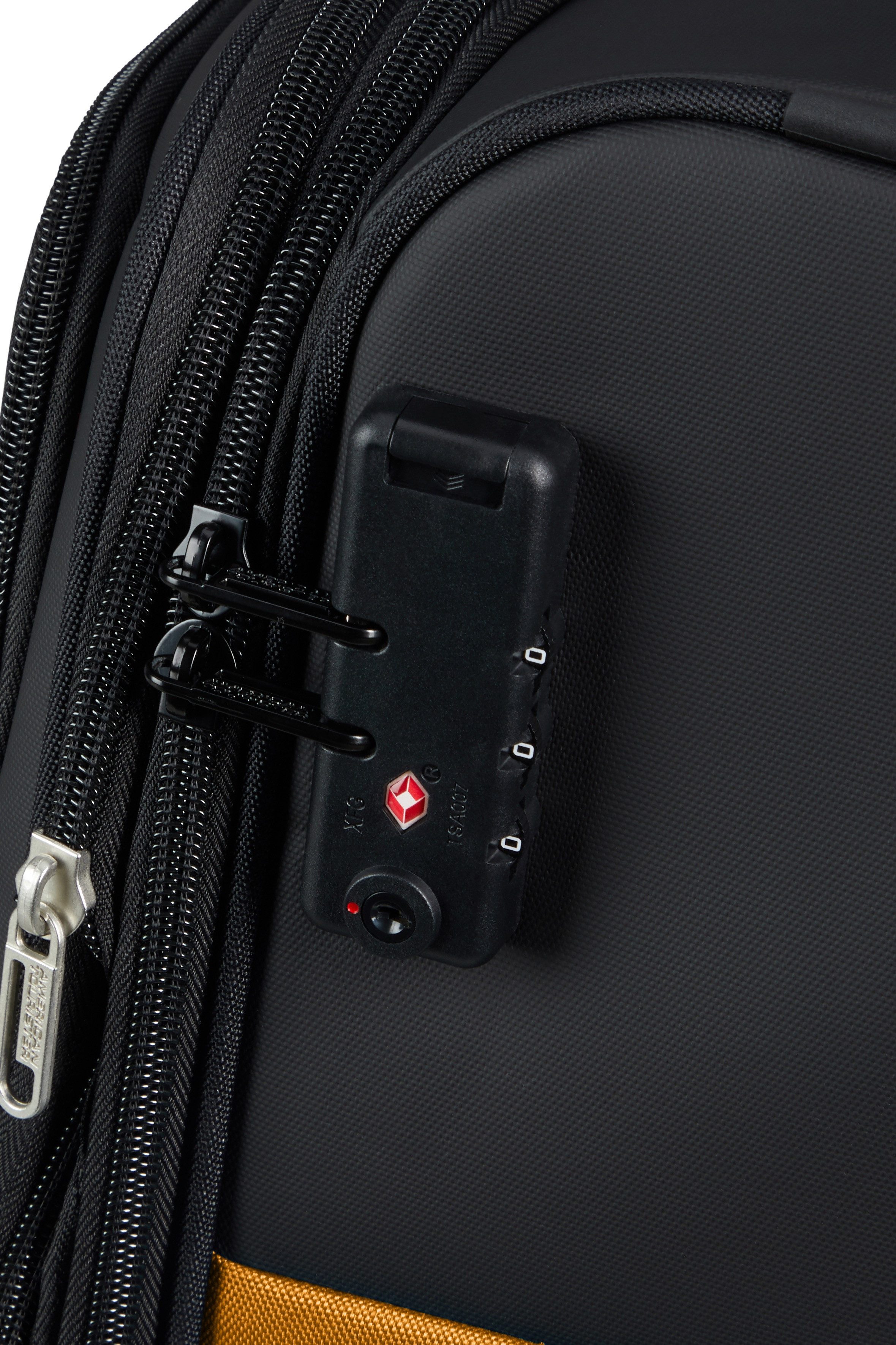 American Tourister Zachte bagage trolley DARING DASH 55 exp Handbagage-koffer reiskoffer TSA-cijferslot uitbreidbaar