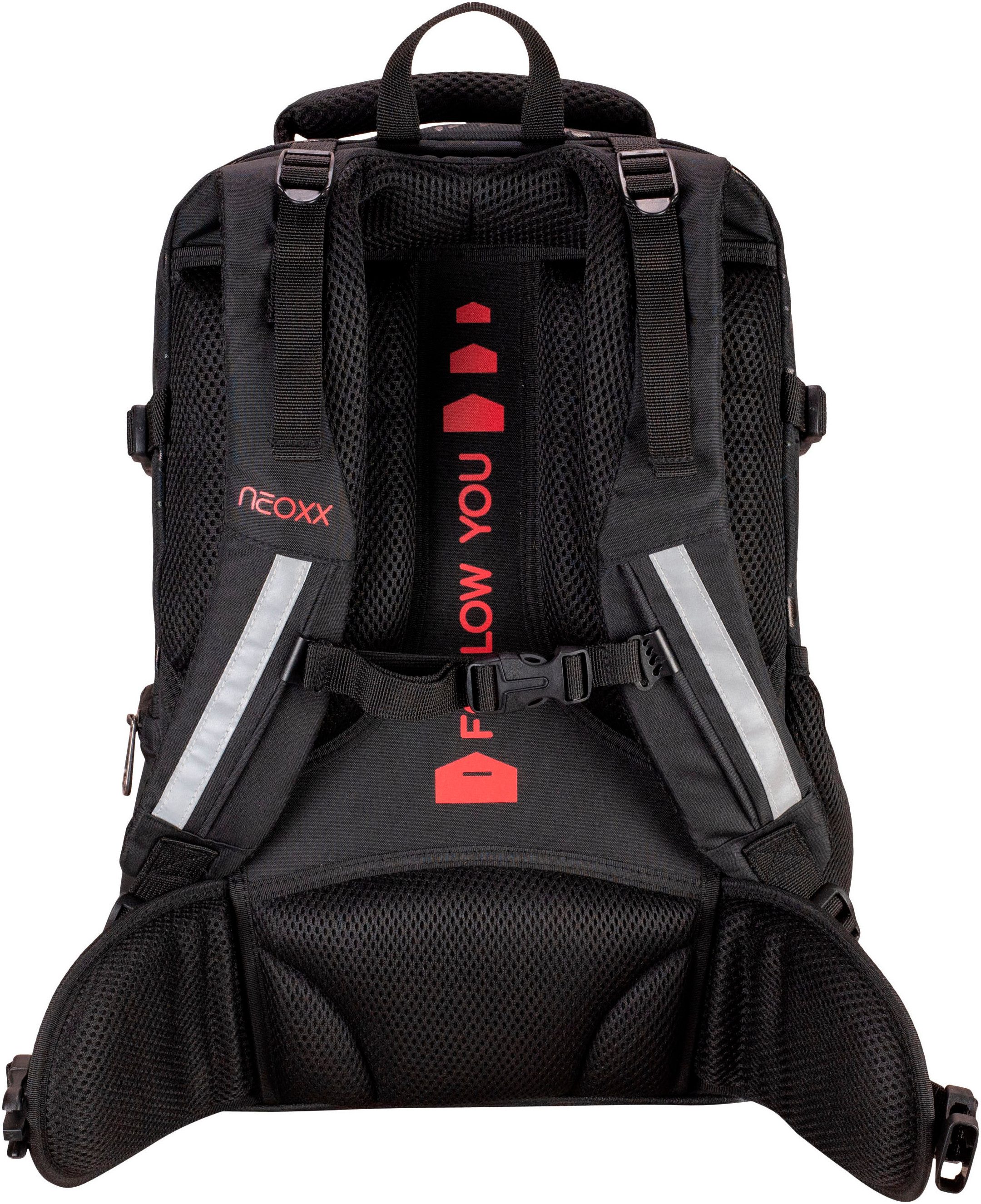 neoxx Schoolrugzak Active Pro, Splash Black