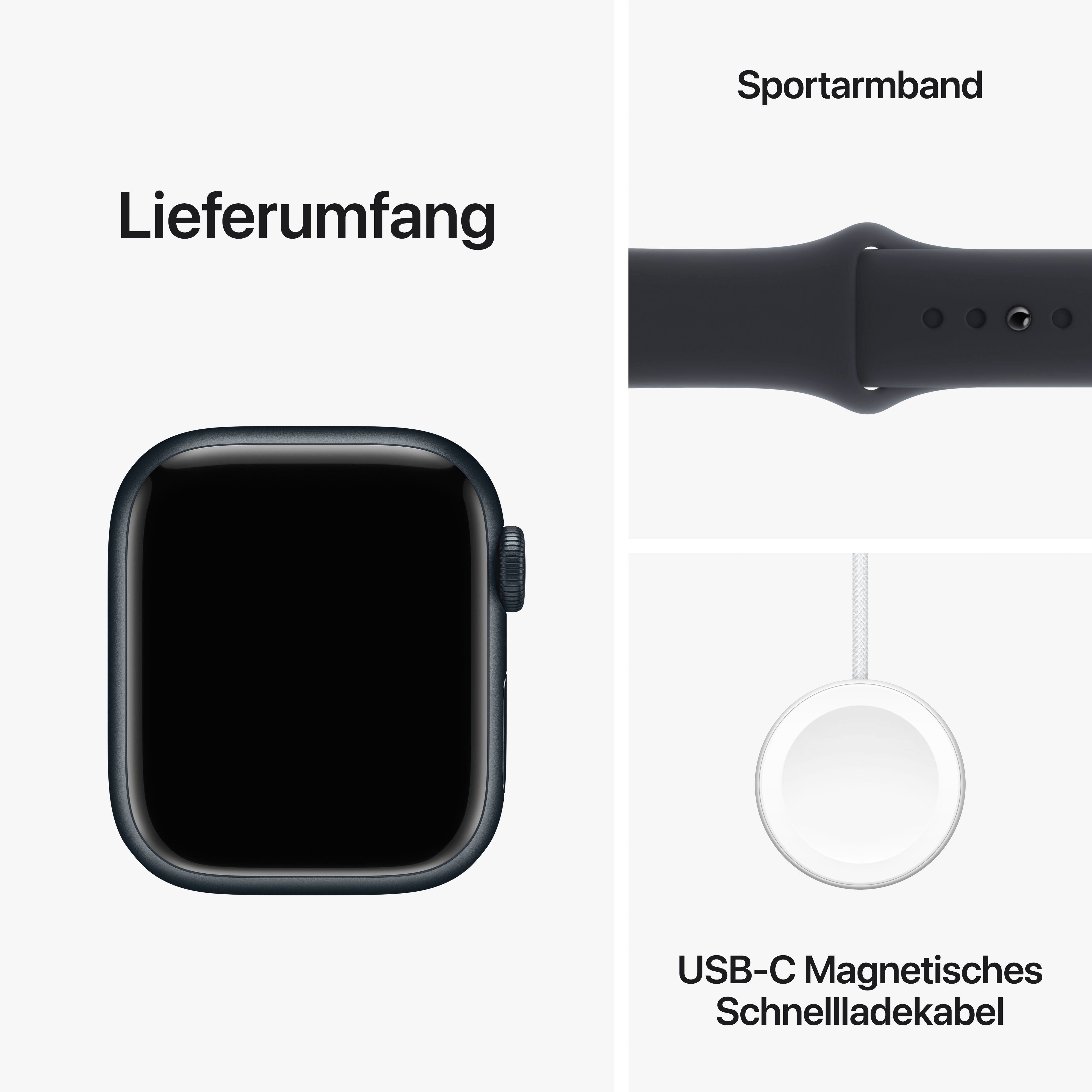 Apple Smartwatch Watch Series 9 Aluminium