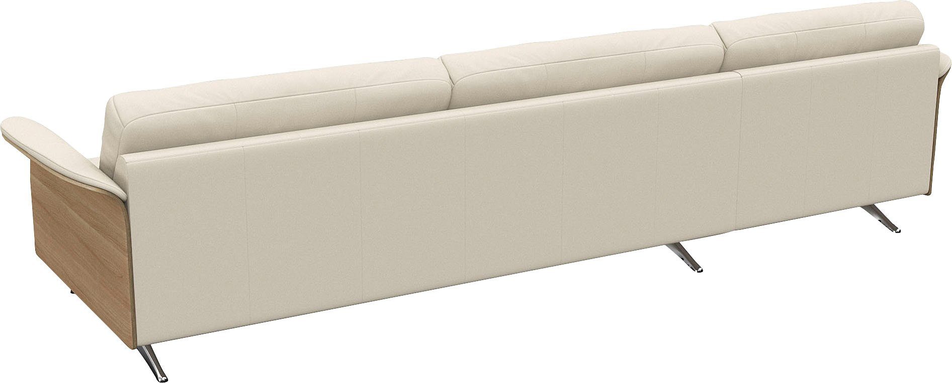 FLEXLUX Hoekbank Glow, super comfortabel door hoogwaardige zitconstructie met binnenvering, L-vorm