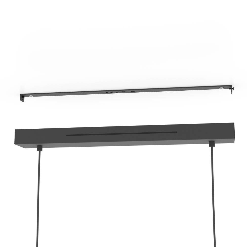 EGLO Hanglamp ANDREAS-Z Hängelampe schwarz, ZigBee 3.0, Pendelleuchte, Pendellampe Hanglamp, ZigBee, app en spraakbesturing Alexa, RGB, dimbaar (1 stuk)
