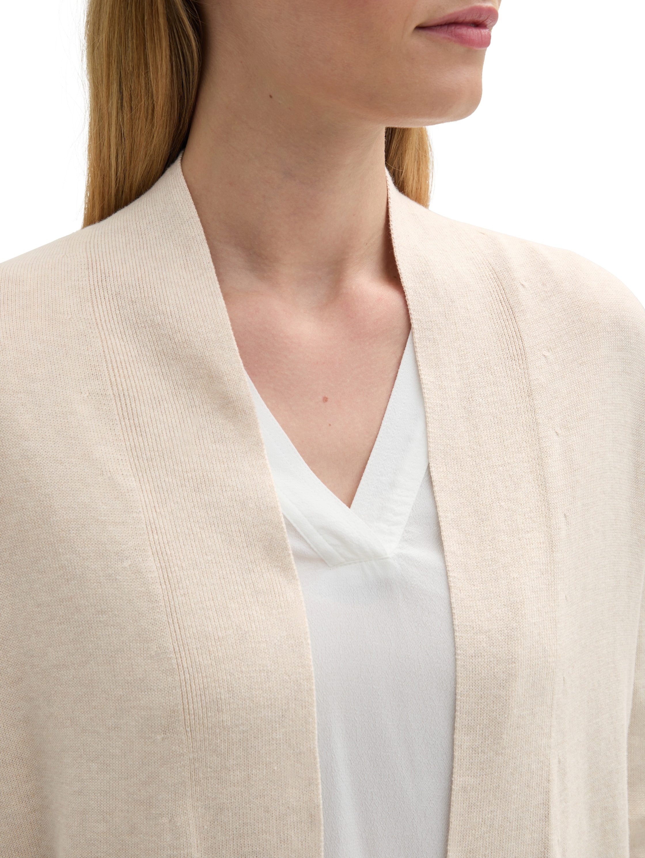 Tom Tailor Cardigan met sjaalkraag