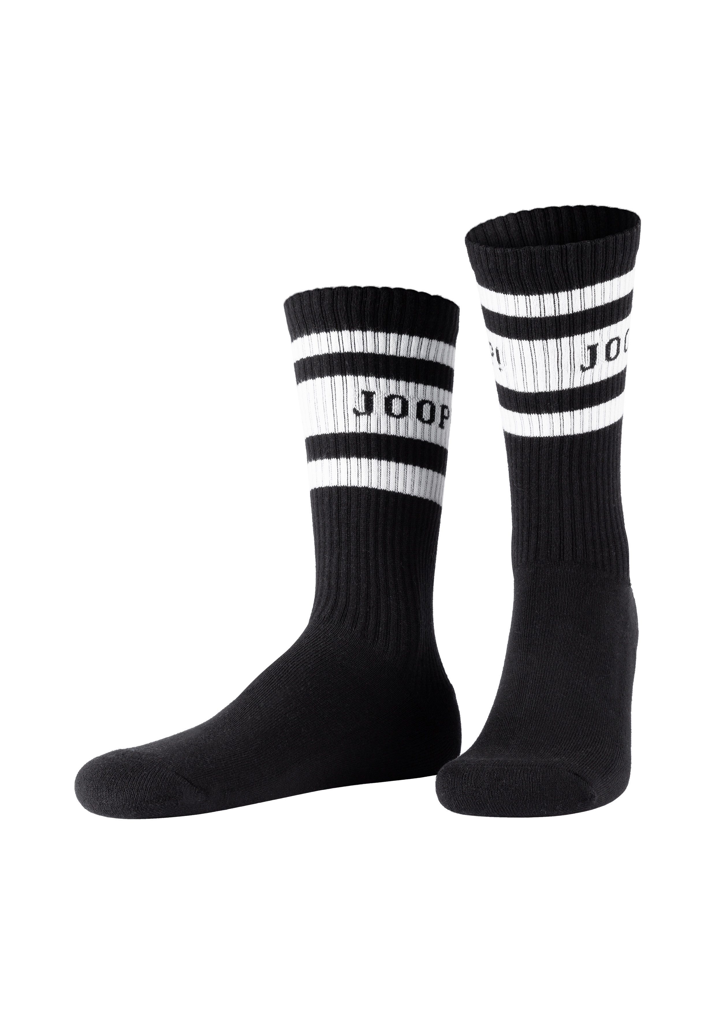 JOOP! Lange sokken Premium Essentials (Set van 2)