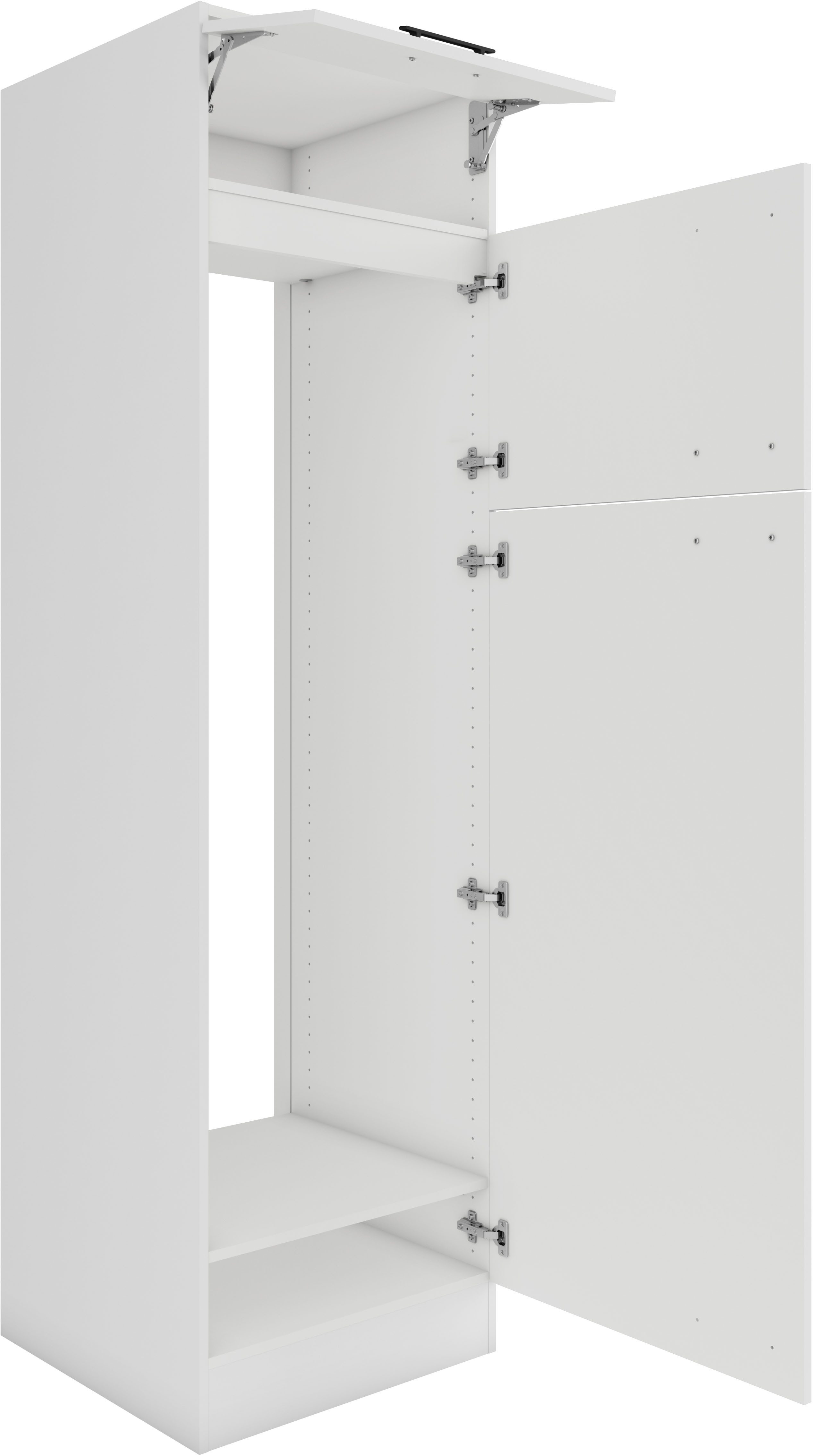 OPTIFIT Koelkastombouw Palma Breedte 60 cm, niche-afmetingen B/D/H 56,7/55,5/144,6 cm