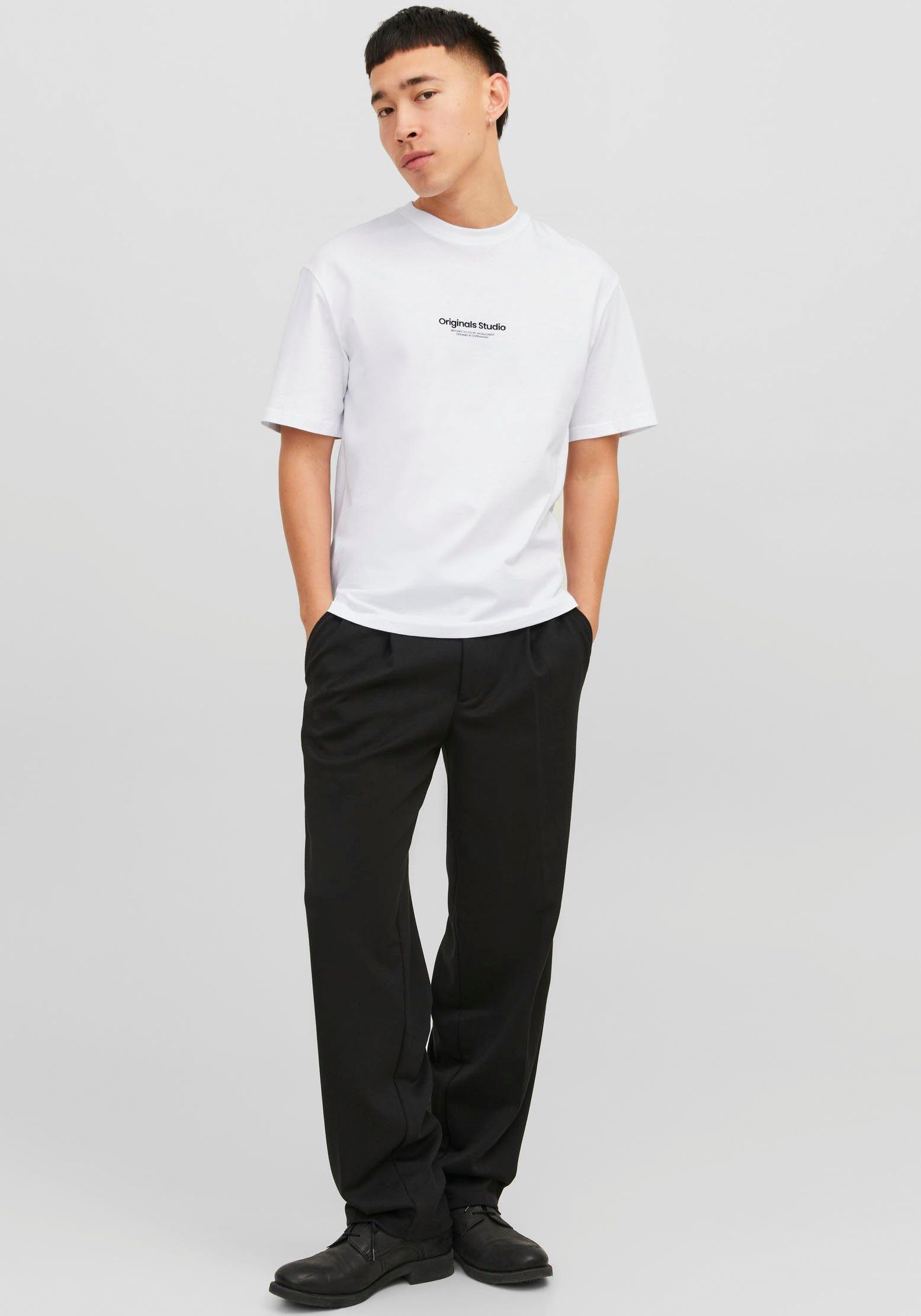 Jack & Jones Shirt met ronde hals JORVESTERBRO TEE SS CREW NECK NOOS