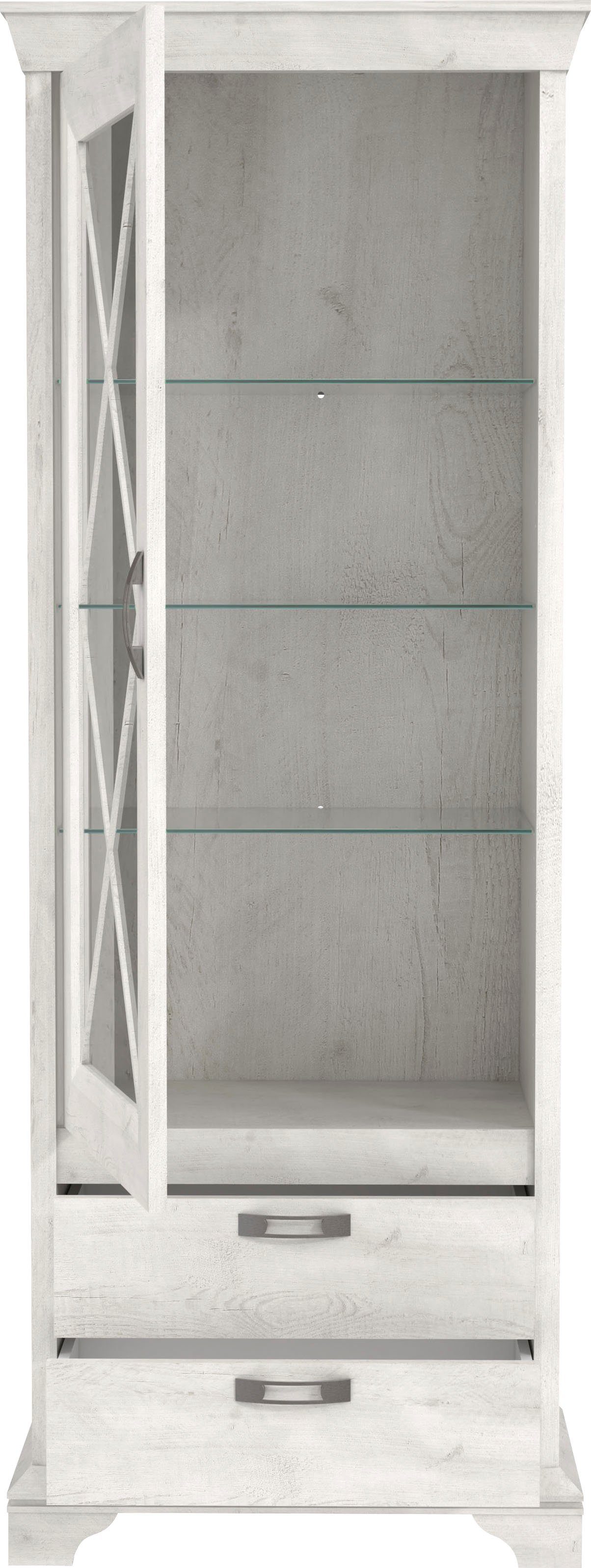 FORTE Vitrinekast Kashmir Breedte 78 cm