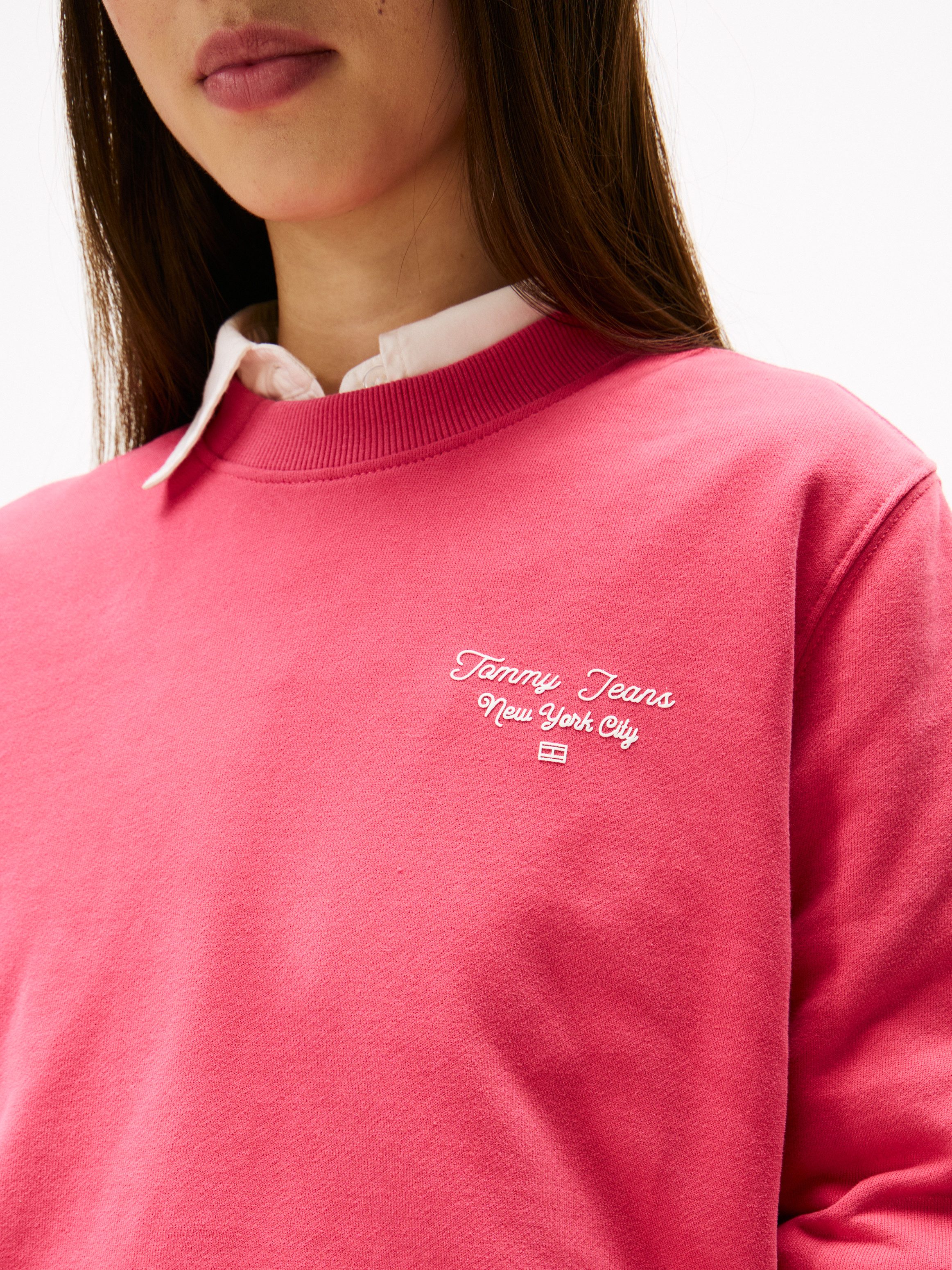 TOMMY JEANS Sweatshirt TJW REG ESS LOGO 1 CREW EXT