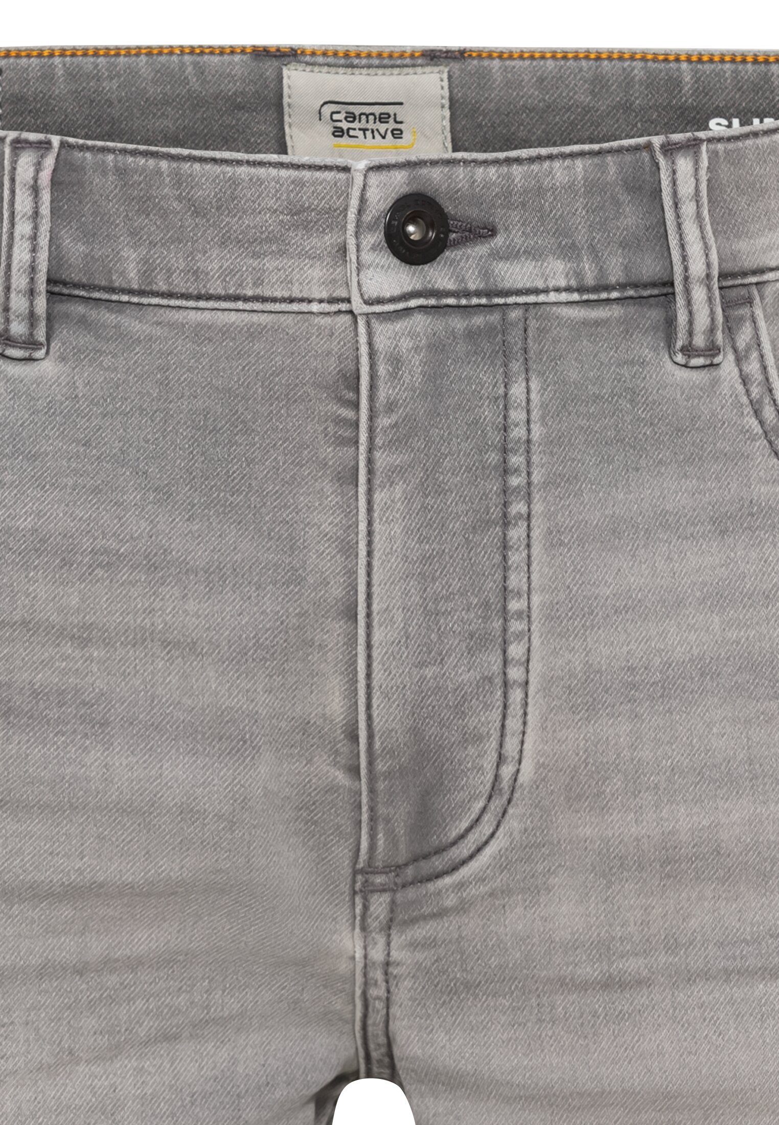 camel active Jeansshort met merklabel