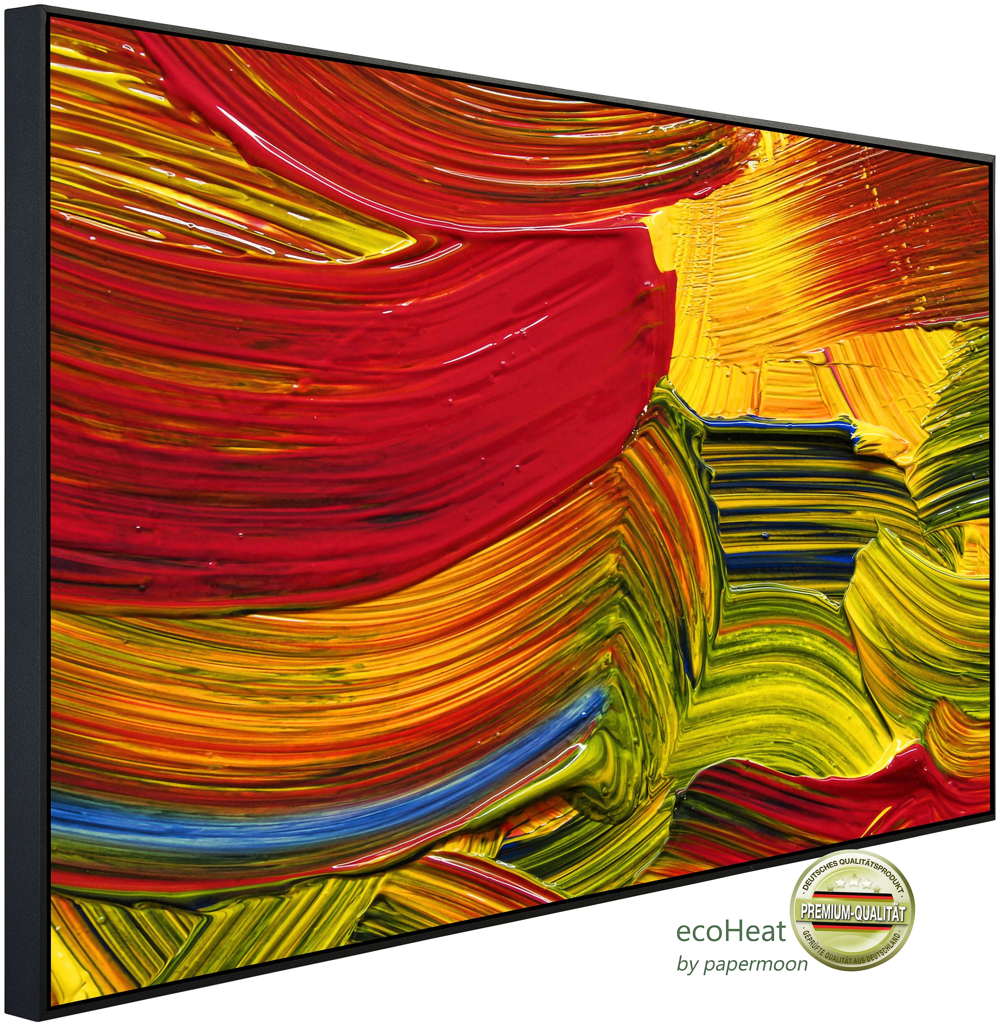 Papermoon Infraroodverwarming Abstract kleuren zeer aangename stralingswarmte verwarmingen multicolor