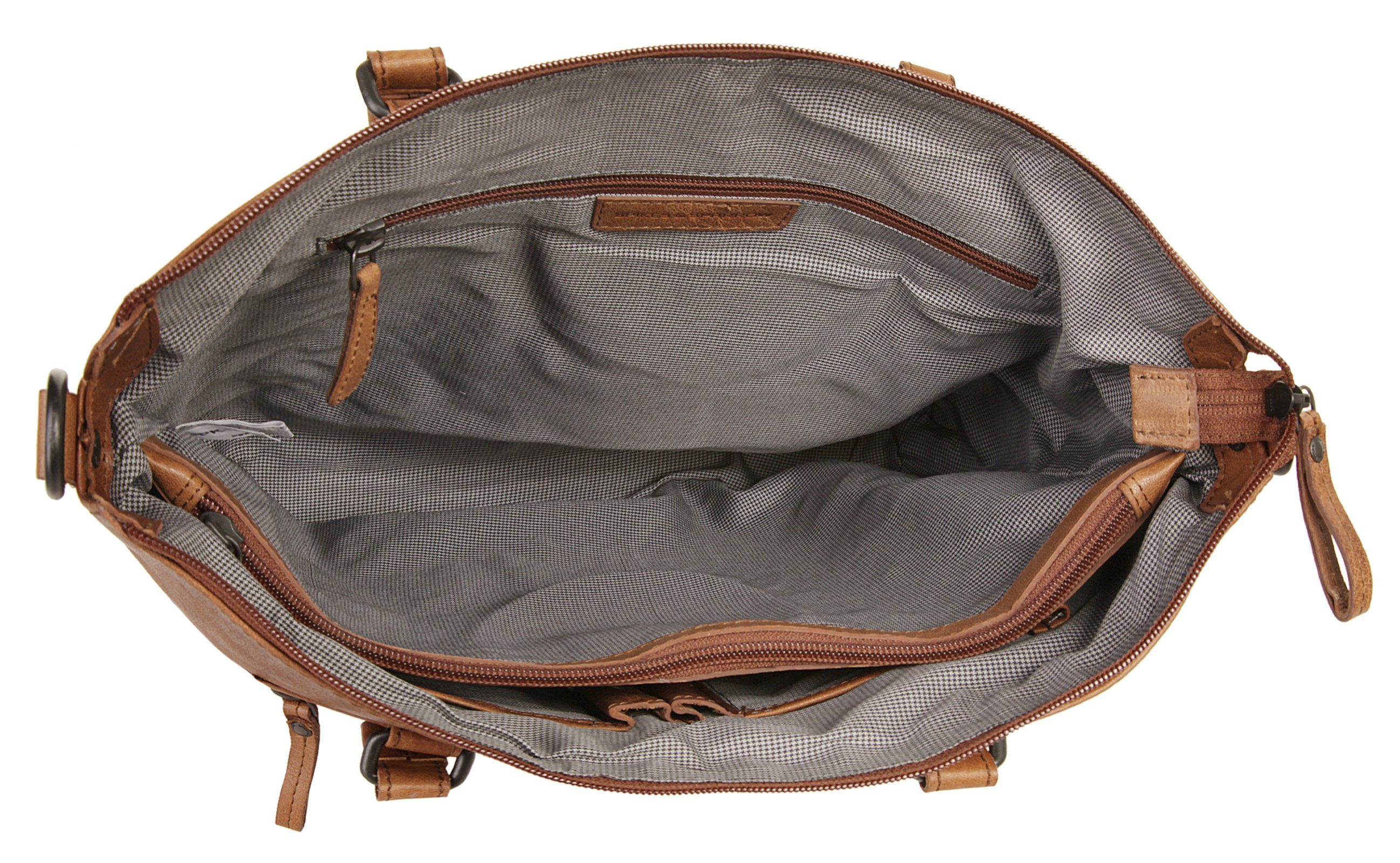Spikes & Sparrow Shopper echt leder