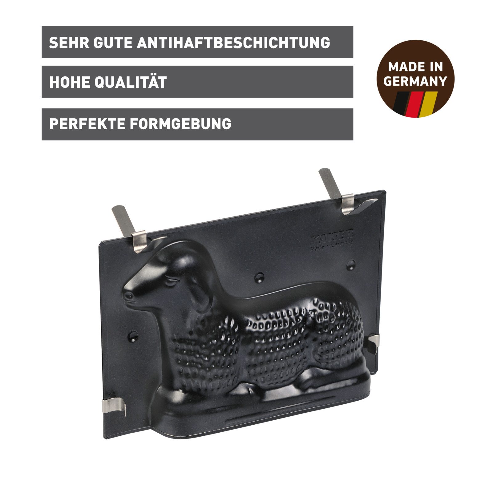 Kaiser Backformen Bakvorm Motief bakvorm 3-d motief bakvorm lam, made in germany