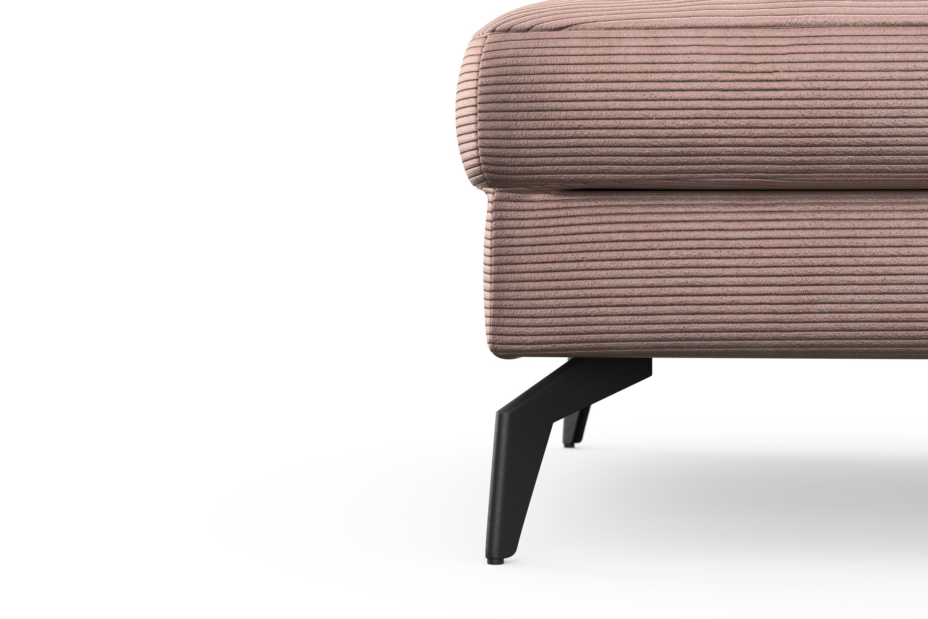 sit&more Hocker Cabana met gestylede metalen poten