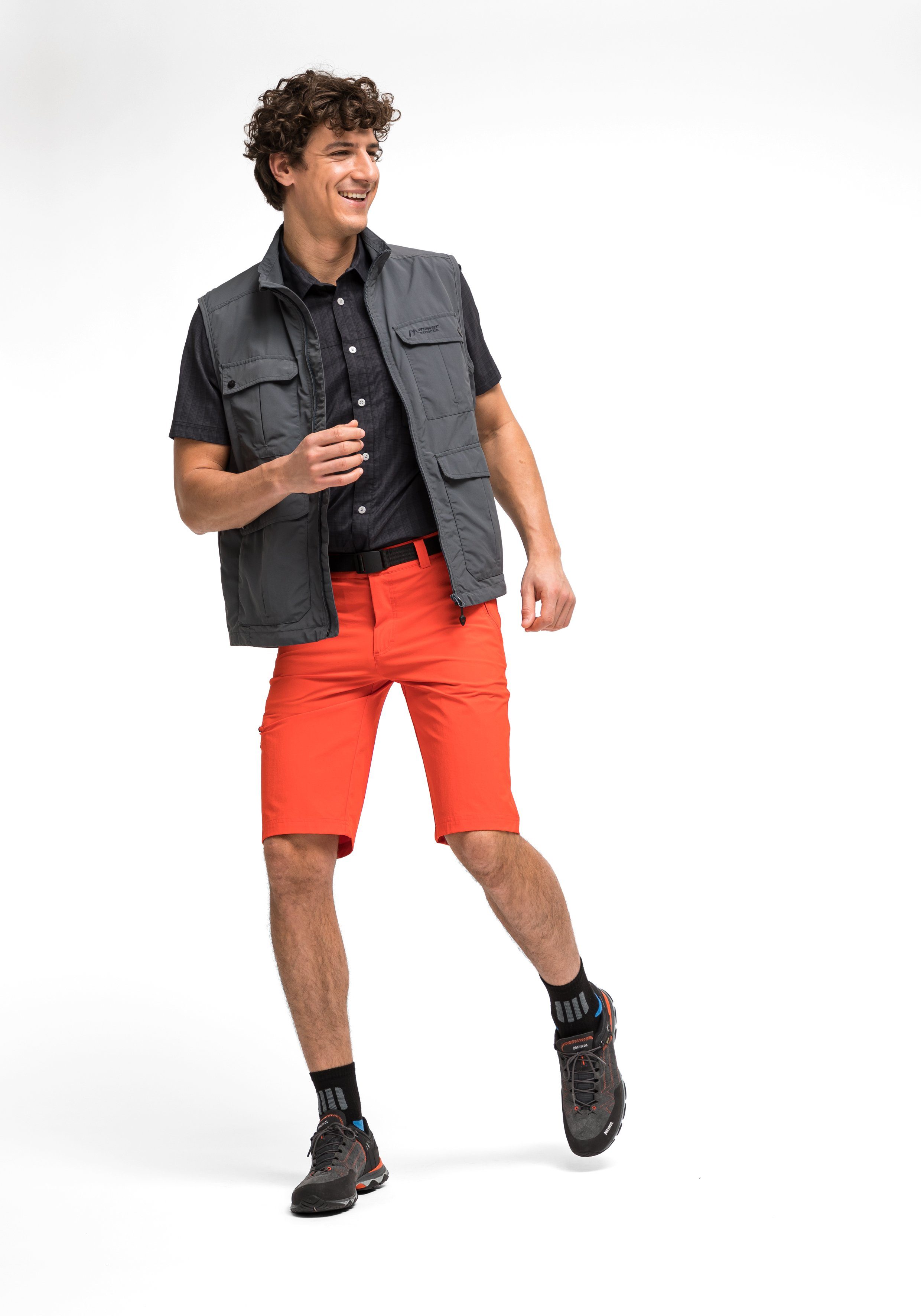 Maier Sports Functioneel jack VALDEMAR Veelzijdige functionele bodywarmer, perfect voor wandelen en vakantie