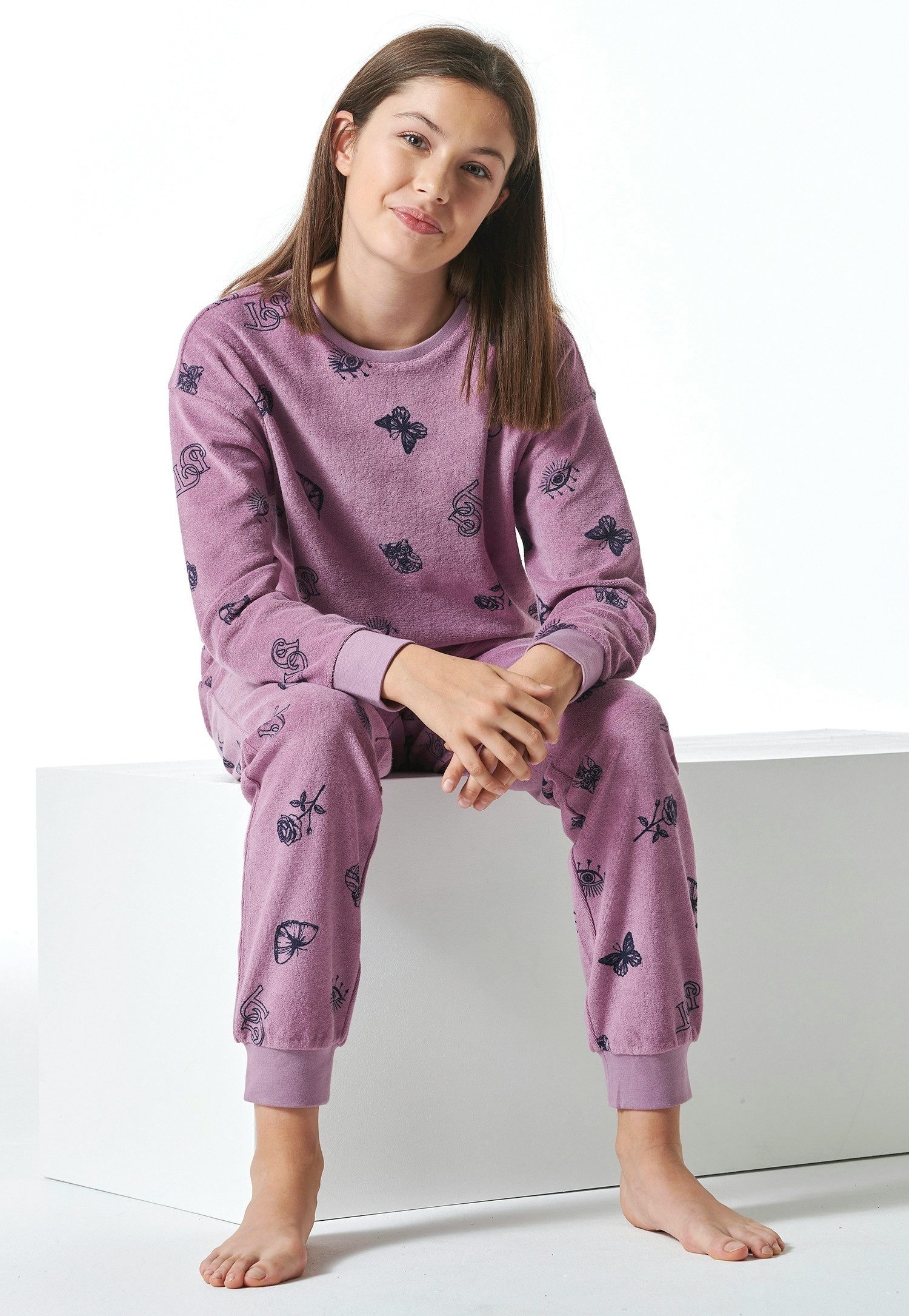 Schiesser Huispak met all-over print (2-delig)