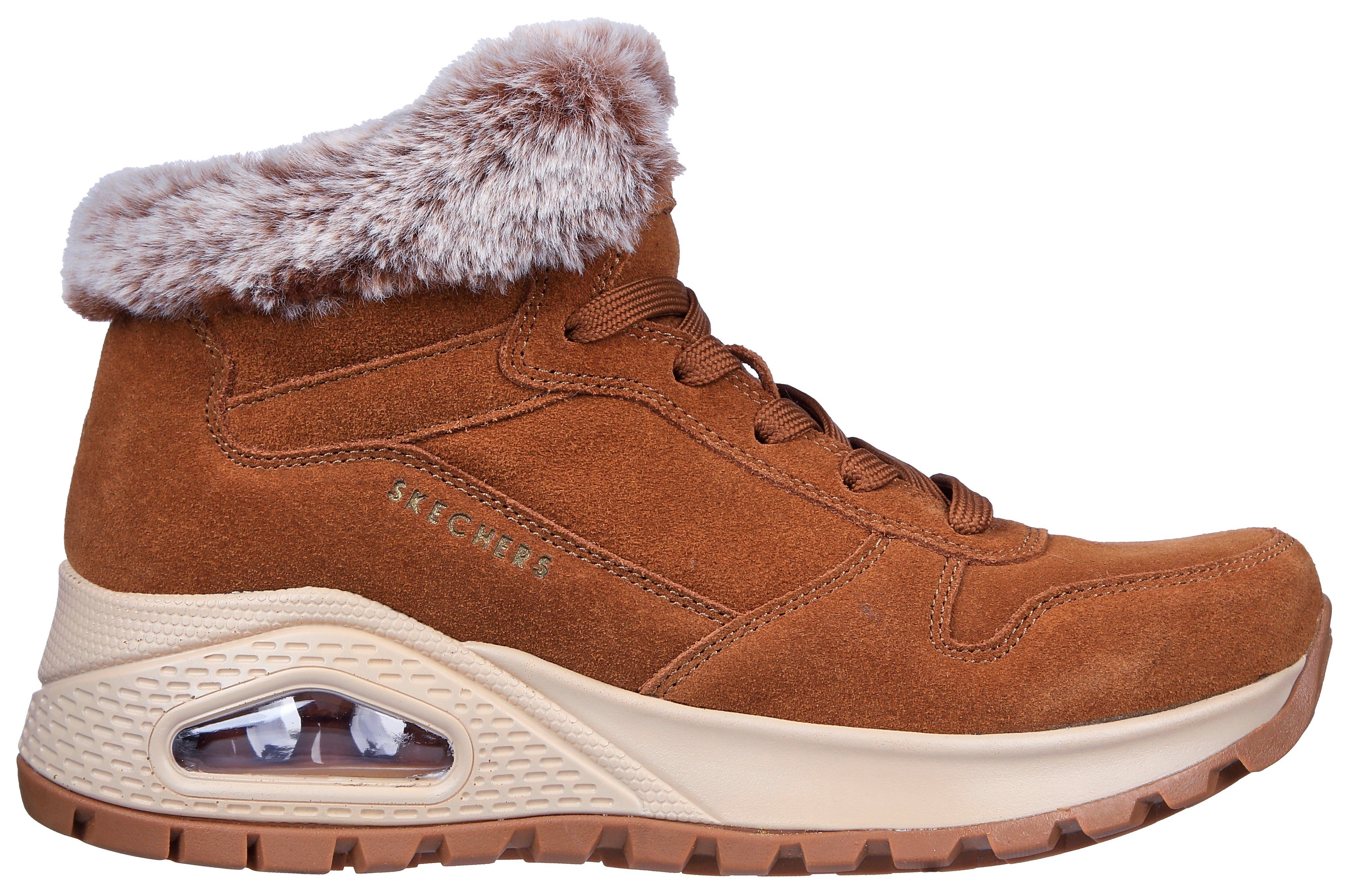 Skechers Winterlaarzen UNO RUGGED-WINTRINESS Sneeuwlaarzen met waterafstotende uitrusting