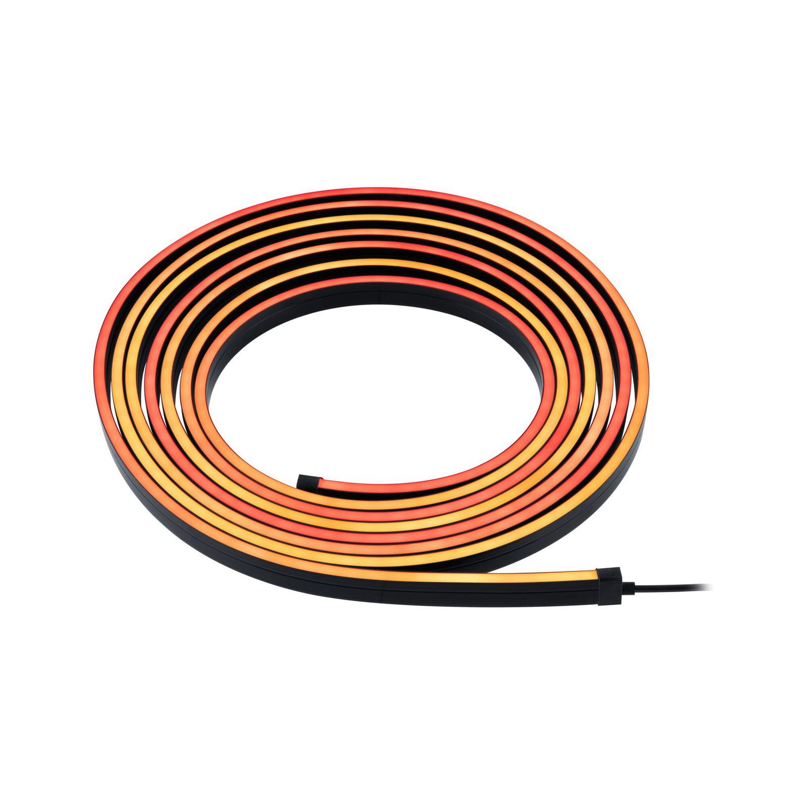 Paulmann Led-lichtslang Entertain LED slang zwart neon RGB+ Kleurwisselaar & kleurregeling & dimmer (1 stuk)