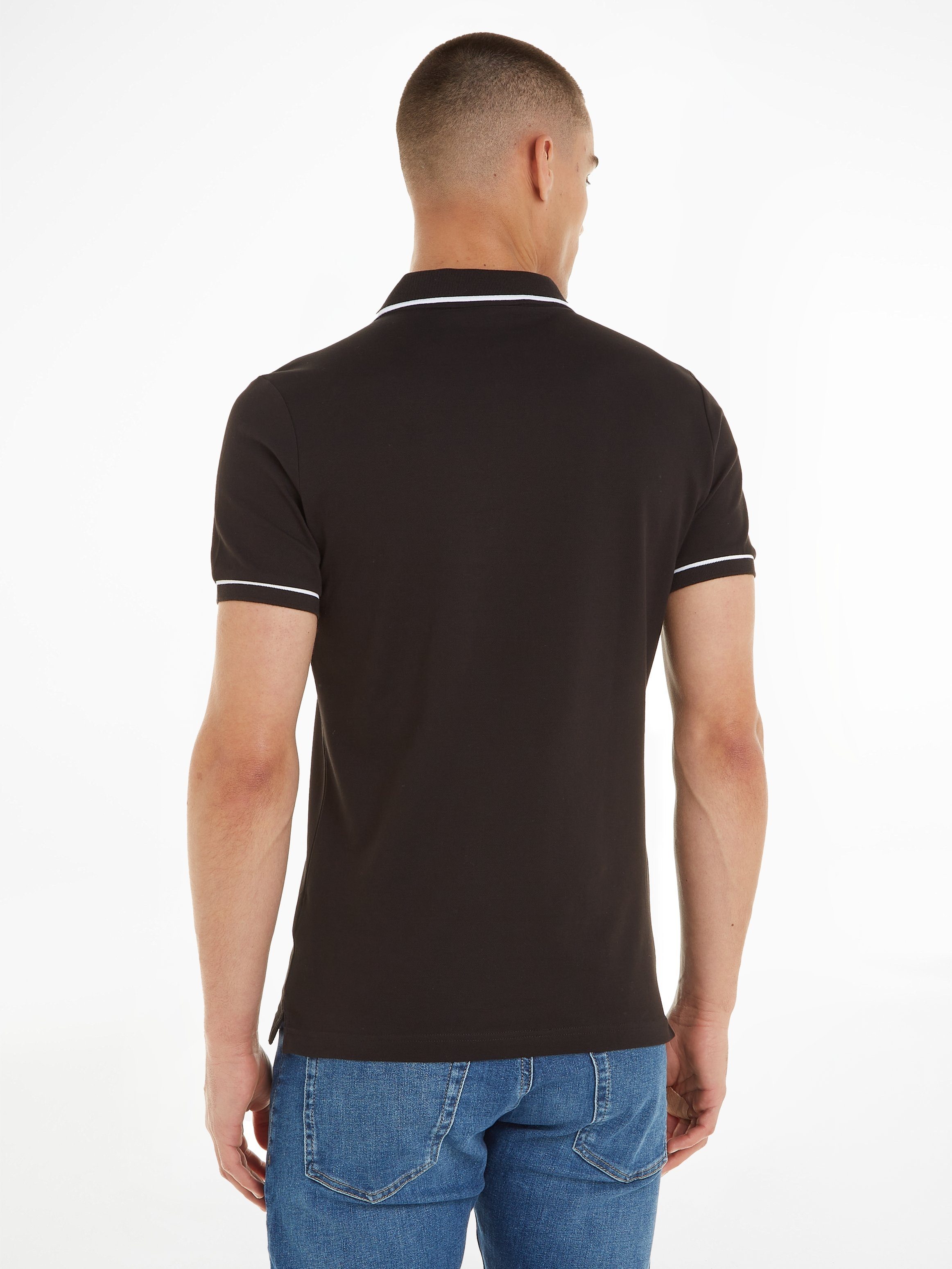 Calvin Klein Poloshirt CK ESSENTIAL TIPPING SLIM POLO