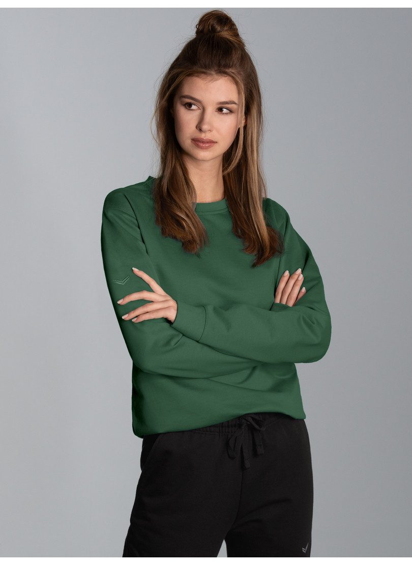 Trigema Sweatshirt TRIGEMA Sweat-Shirt