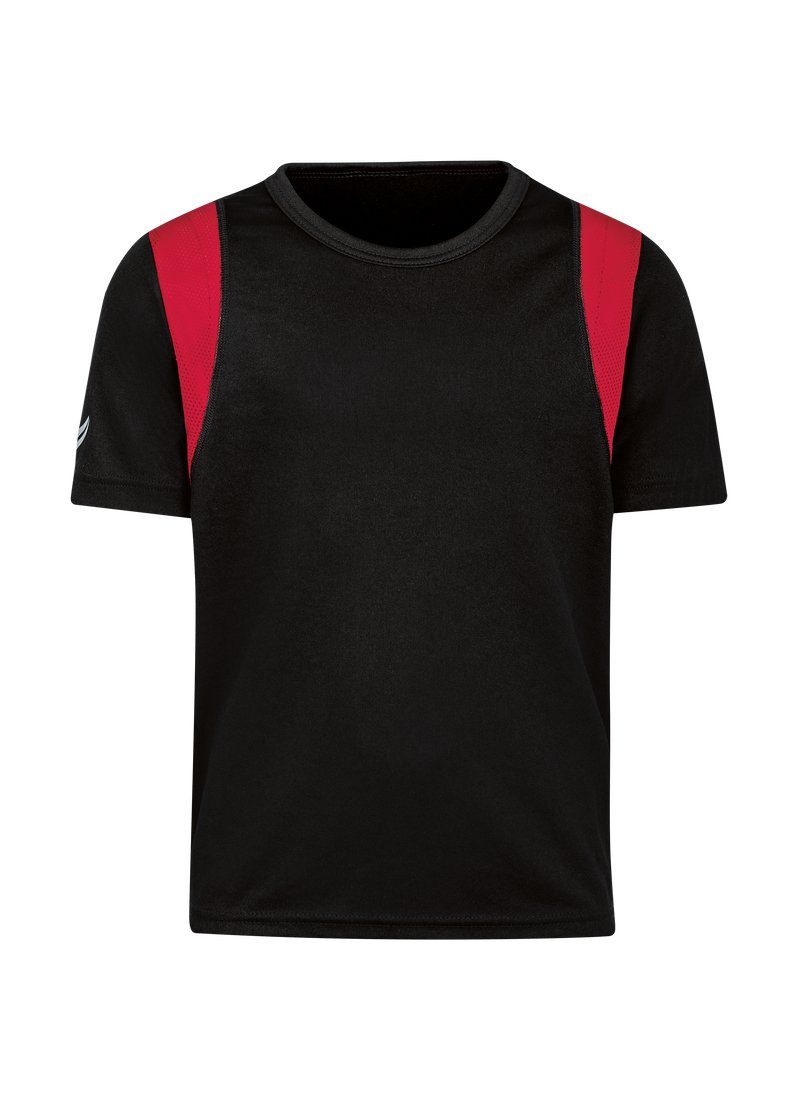 Trigema T-shirt TRIGEMA sport T-shirt met netinzetstukken (1-delig)