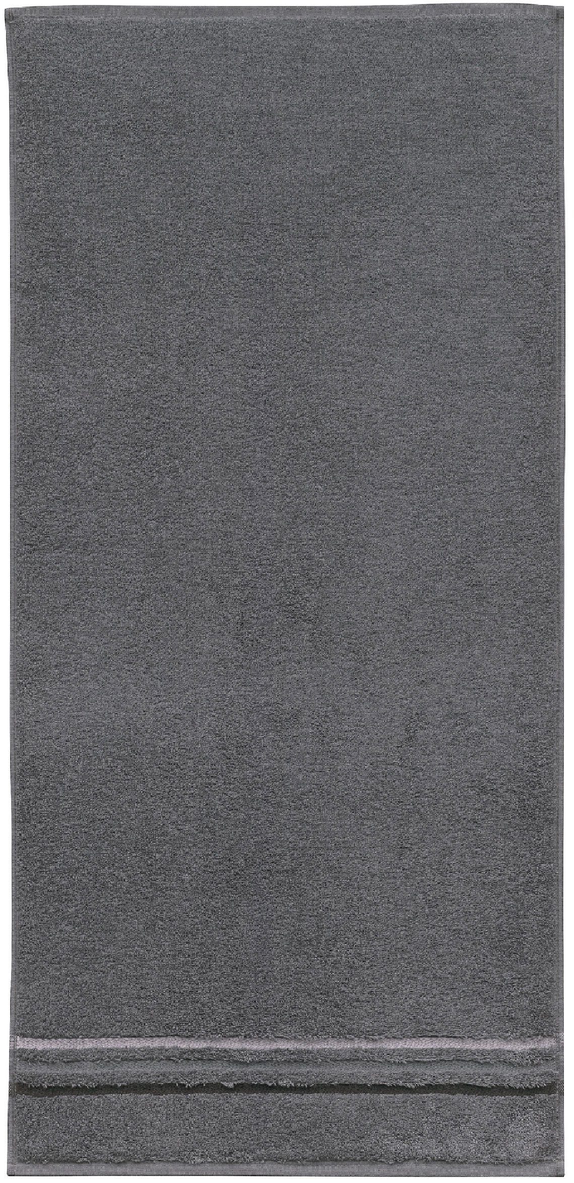 Schiesser Douchelakens Skyline Color van 100% katoen met elegante streeprand (set, 2 stuks)
