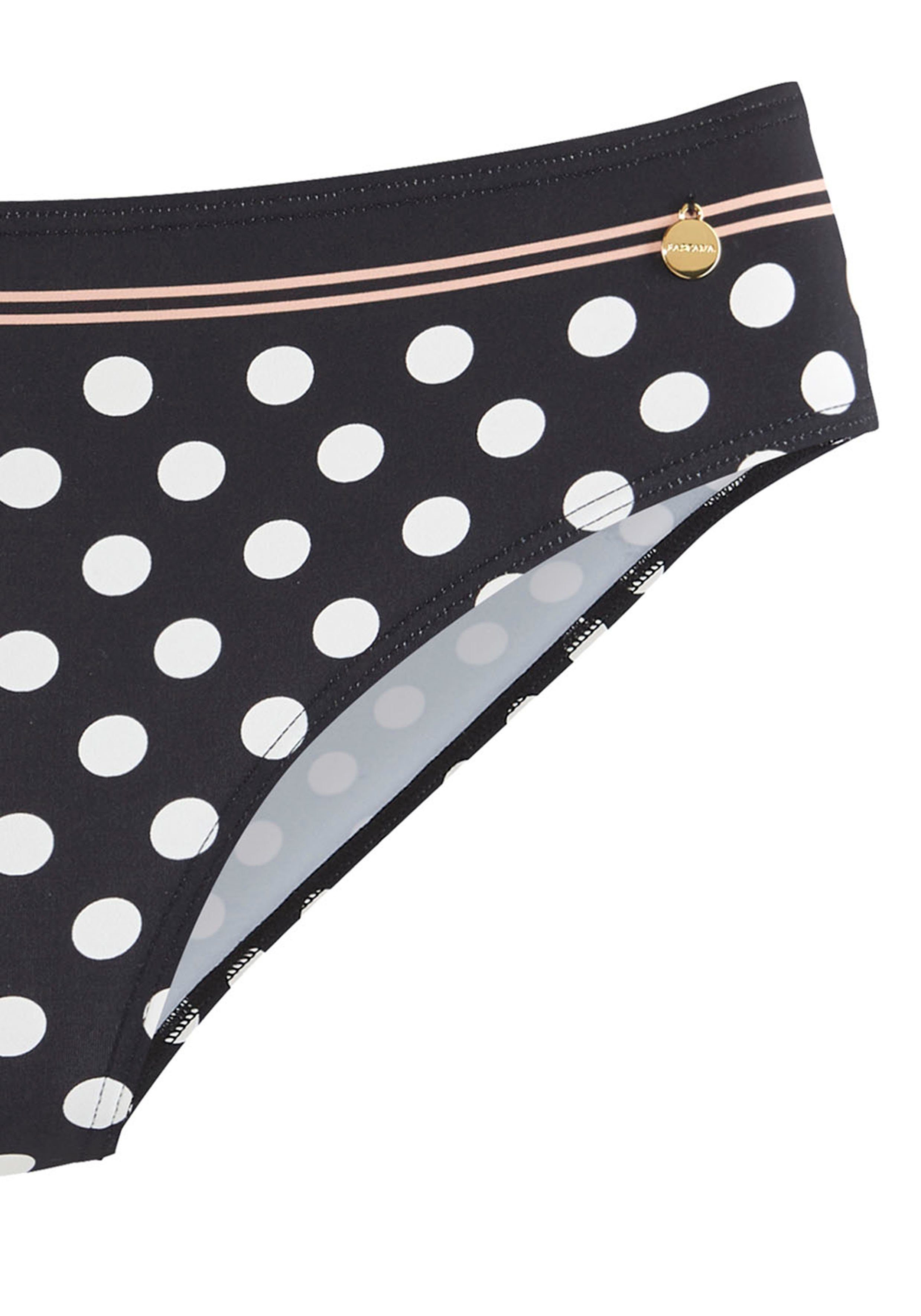 Lascana Beugelbikini met schattige stippen
