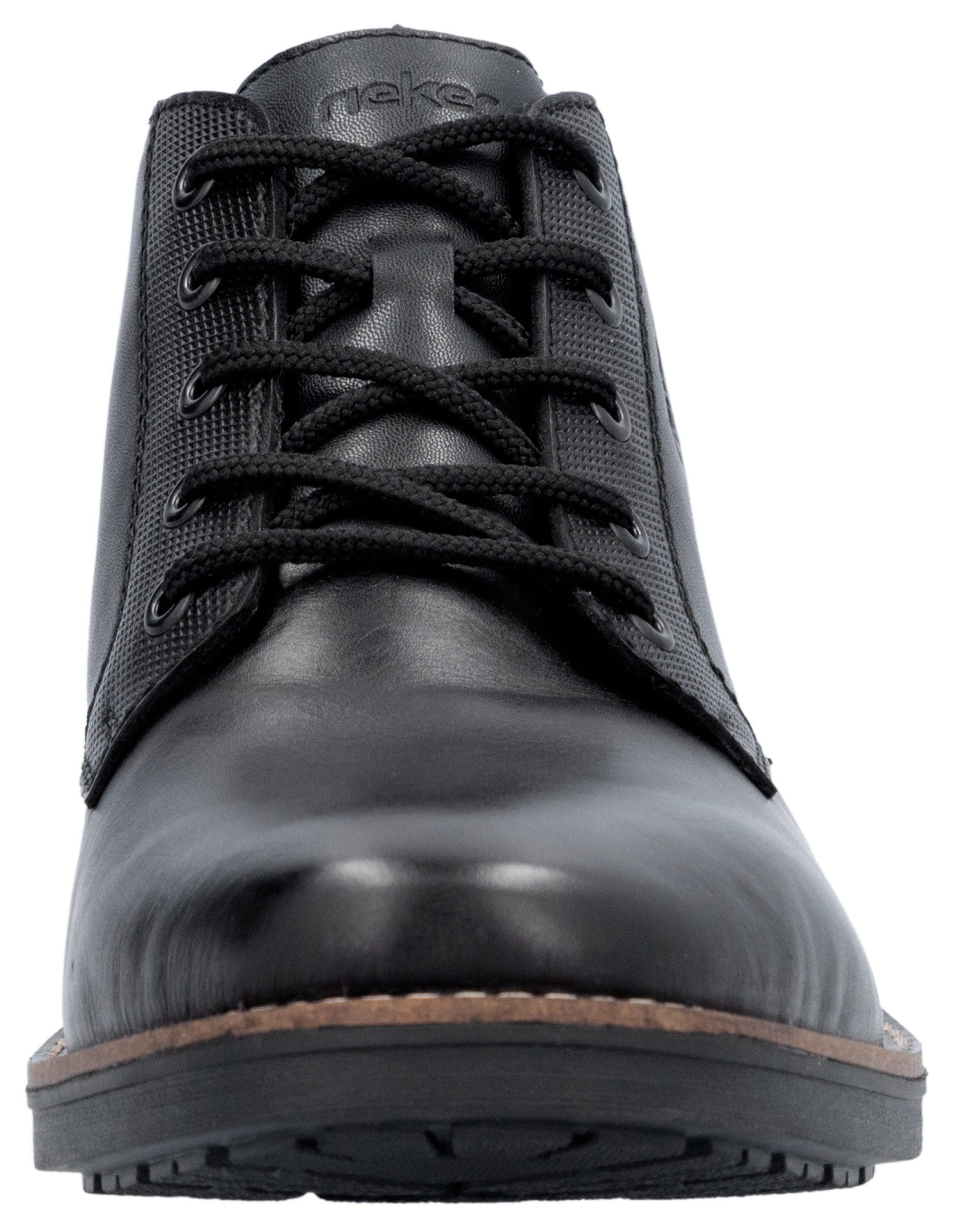 Rieker Veterlaarsjes veterschoenen, business-veterschoenen, enkellaars met zachte bovenlaag