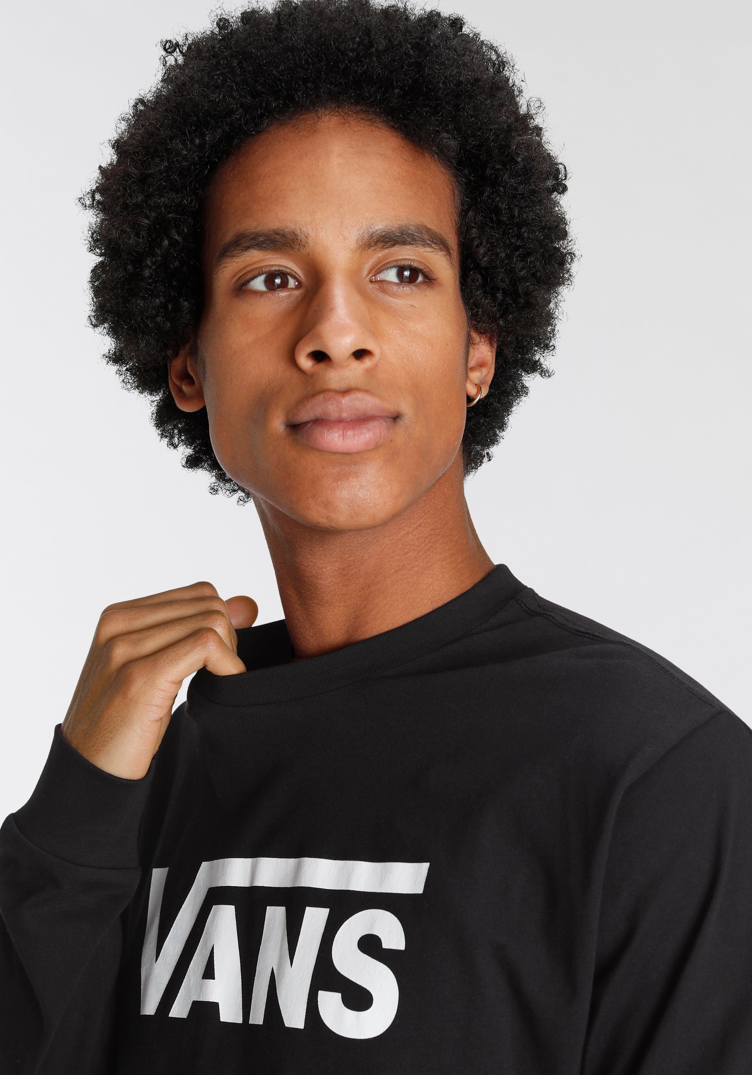 Vans Shirt met lange mouwen VANS CLASSIC LS met grote logoprint
