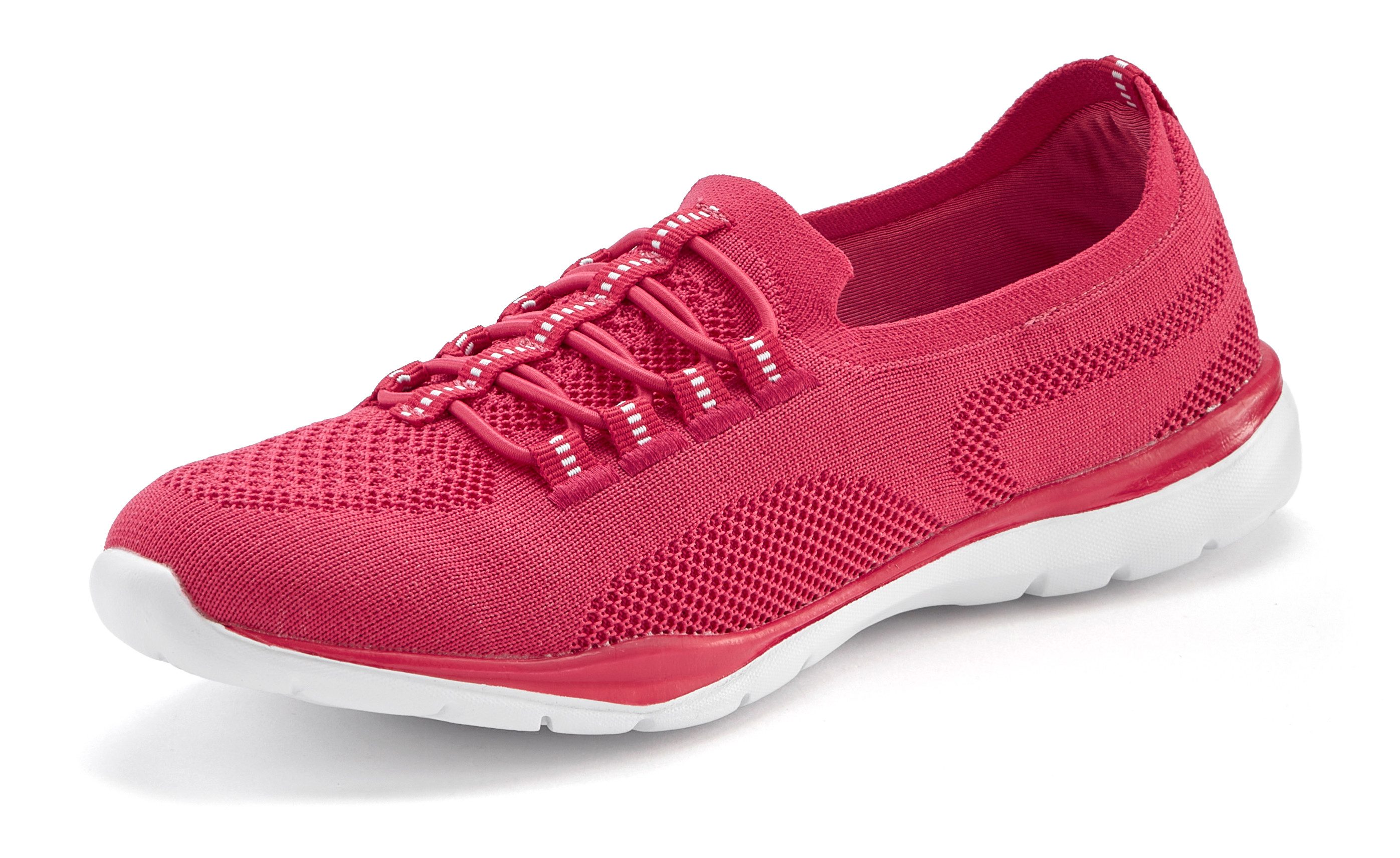 Lascana Sneakers Slipper, halfschoen, licht mesh materiaal