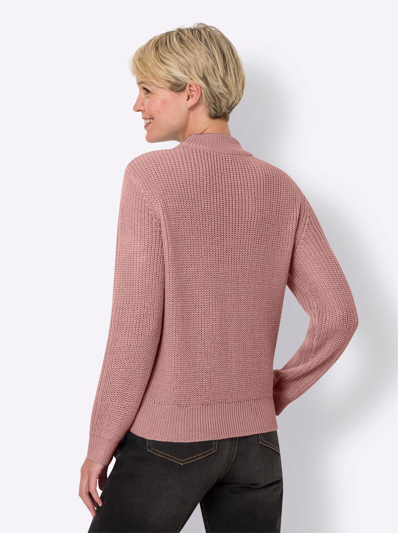 Classic Basics Trui met staande kraag Trui met lange mouwen