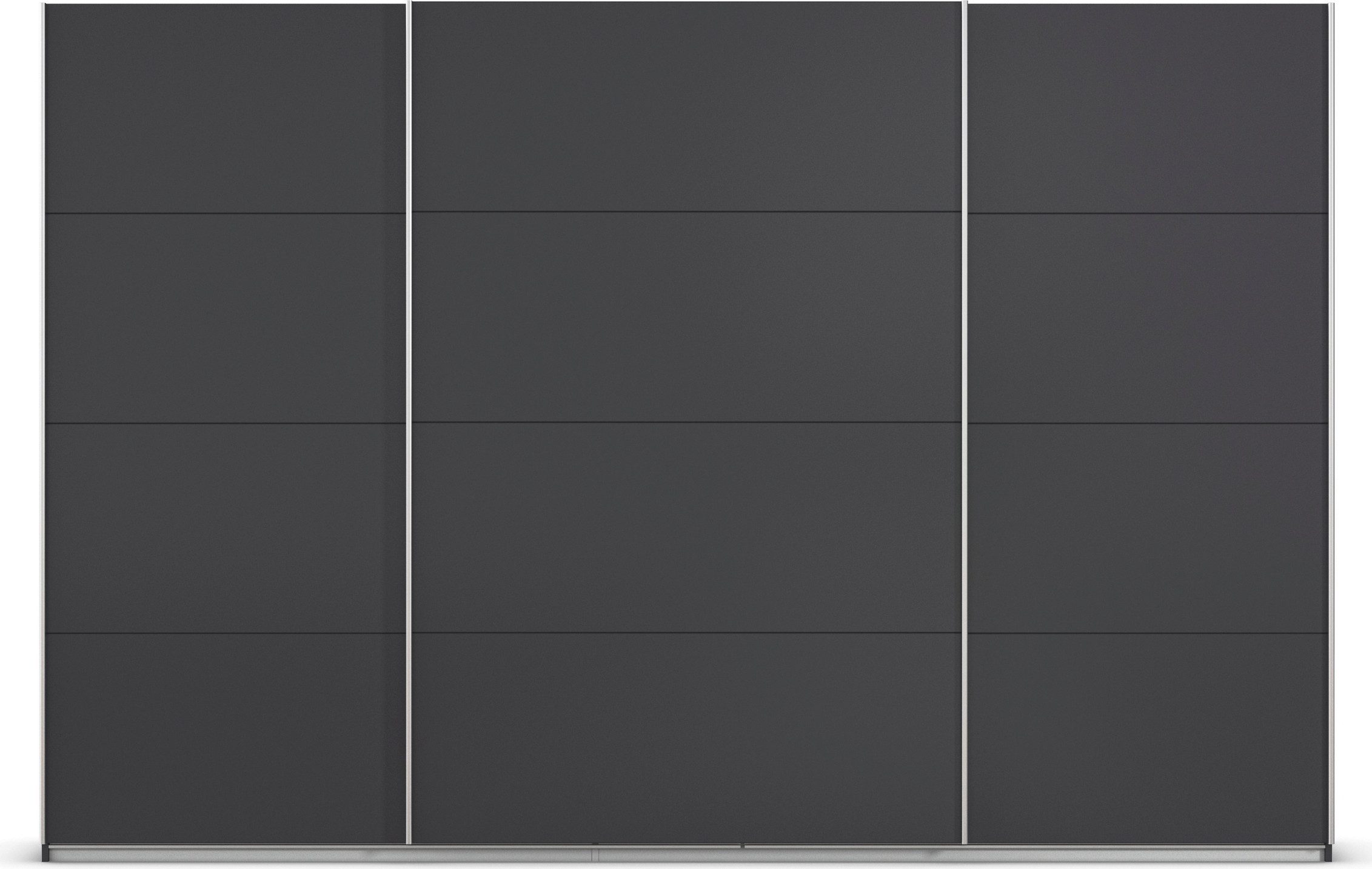 rauch Schuifdeurkast Kledingkast kast garderobe AGORDO met decor- of hoogglansfront doordachte binnenuitrusting, in 4 breedtes en 2 hoogtes made in germany