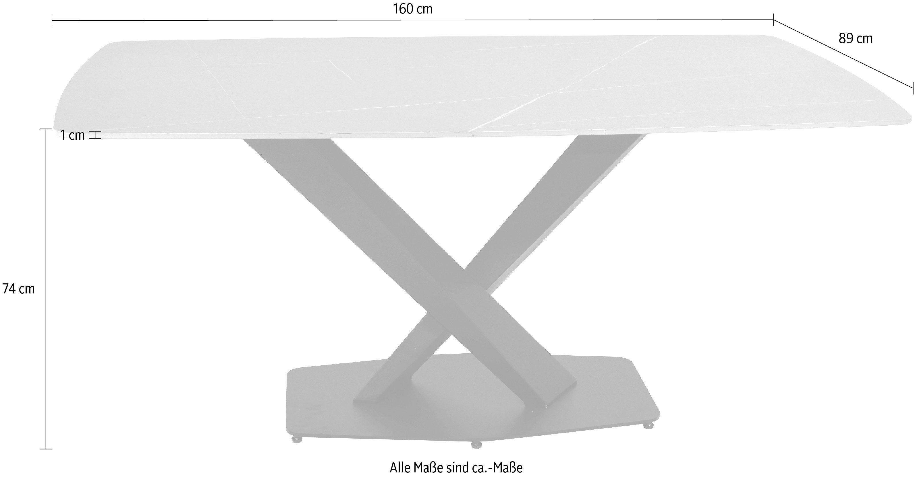 Paroli Eettafel Keramieken tafelblad